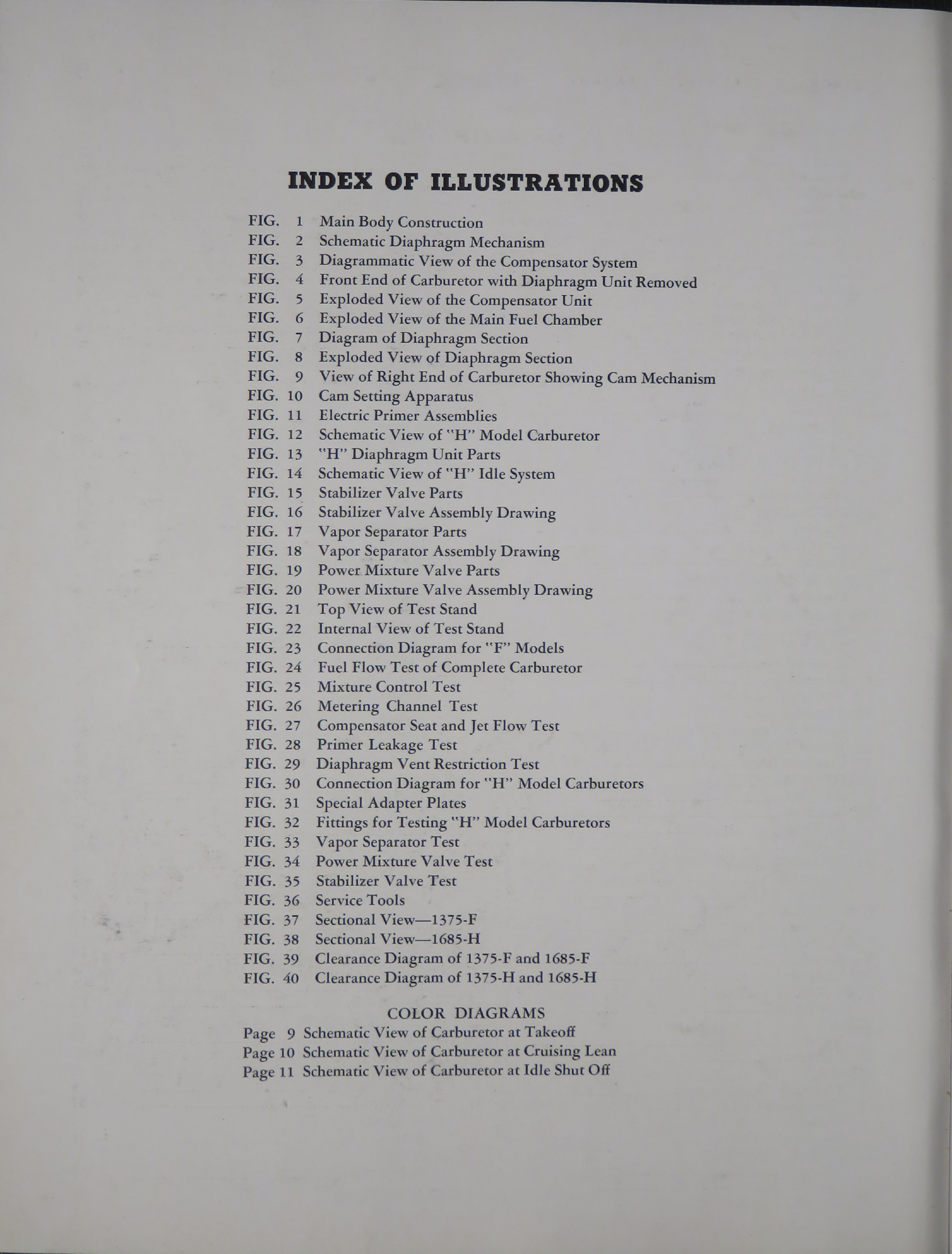 Sample page 6 from AirCorps Library document: Instruction Manual for Holley Aircraft Carburetors Models 1375F and 1685F