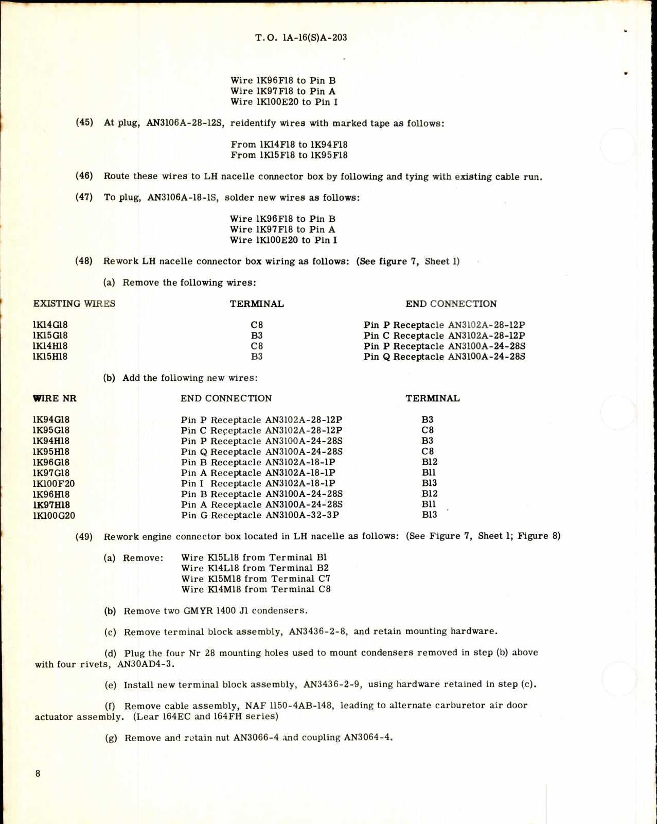 Sample page 8 from AirCorps Library document: Modification of Power Plant Carburetor Air Induction System for SA-16A Aircraft