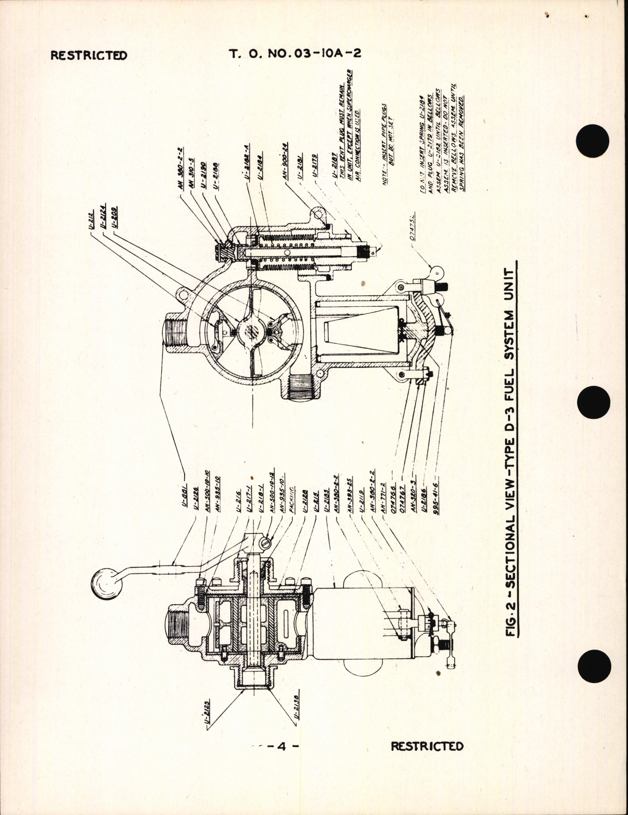 Sample page 6 from AirCorps Library document: Handbook of Instructions with Parts Catalog for Type D-3 Fuel System Unit
