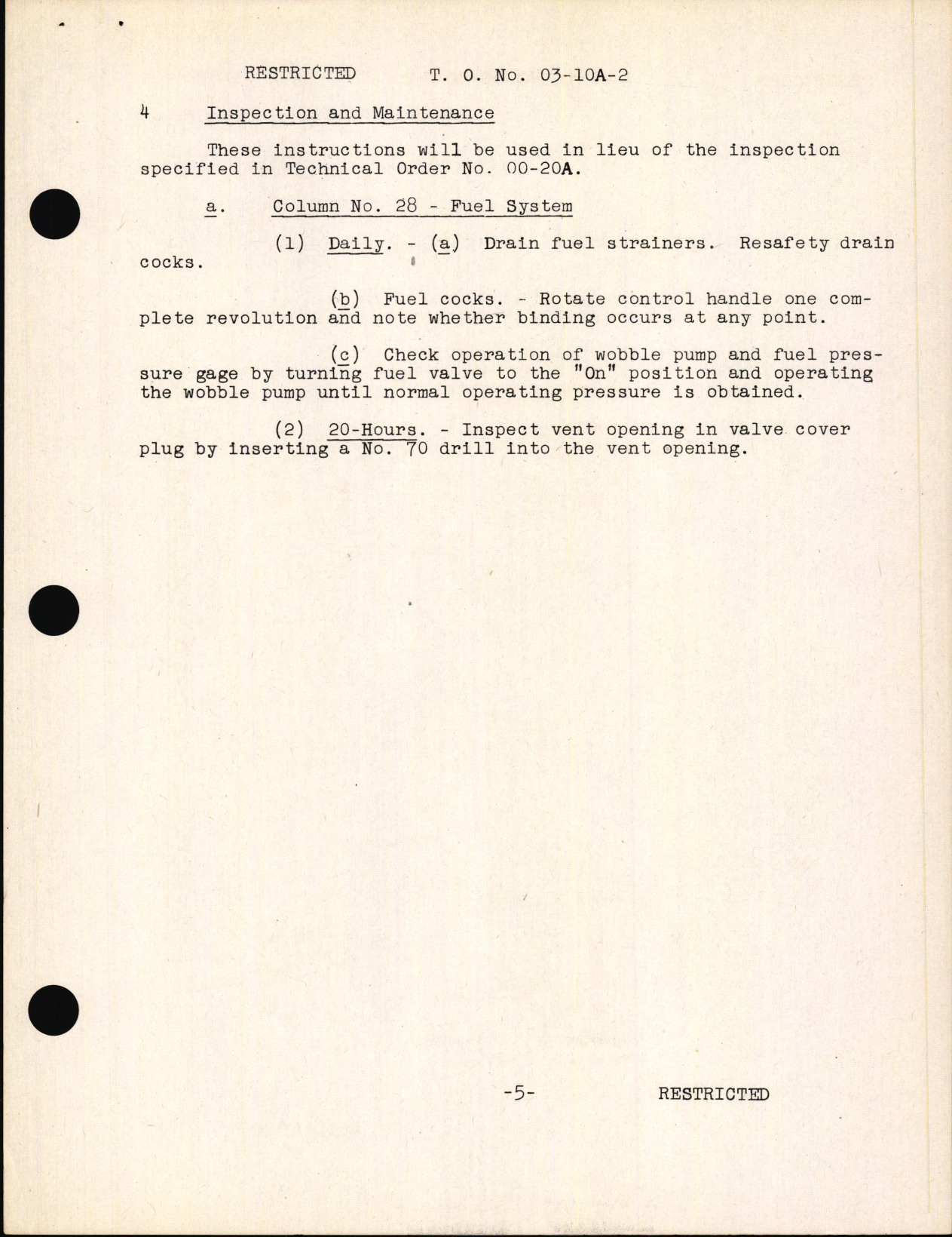 Sample page 7 from AirCorps Library document: Handbook of Instructions with Parts Catalog for Type D-3 Fuel System Unit