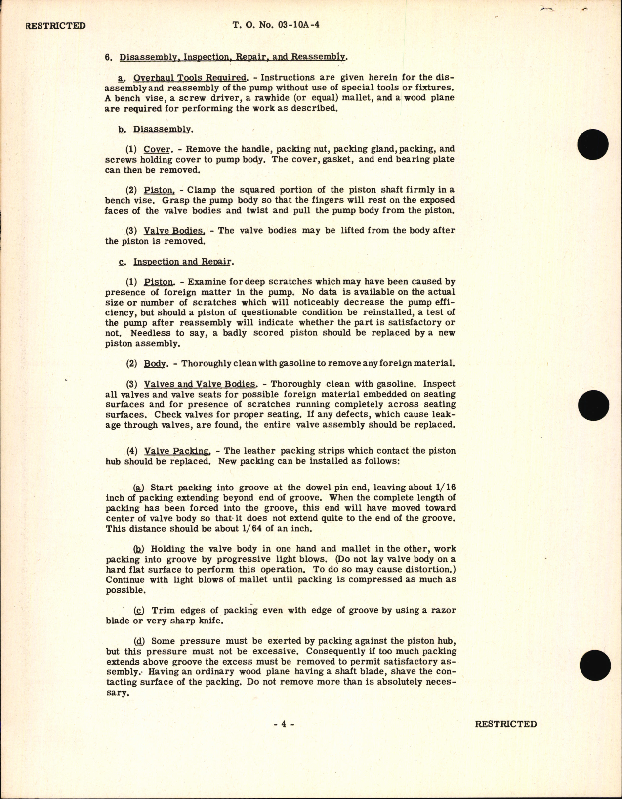 Sample page 8 from AirCorps Library document: Handbook of Instructions with Parts Catalog for Type D-3 Hand Refueling Pump