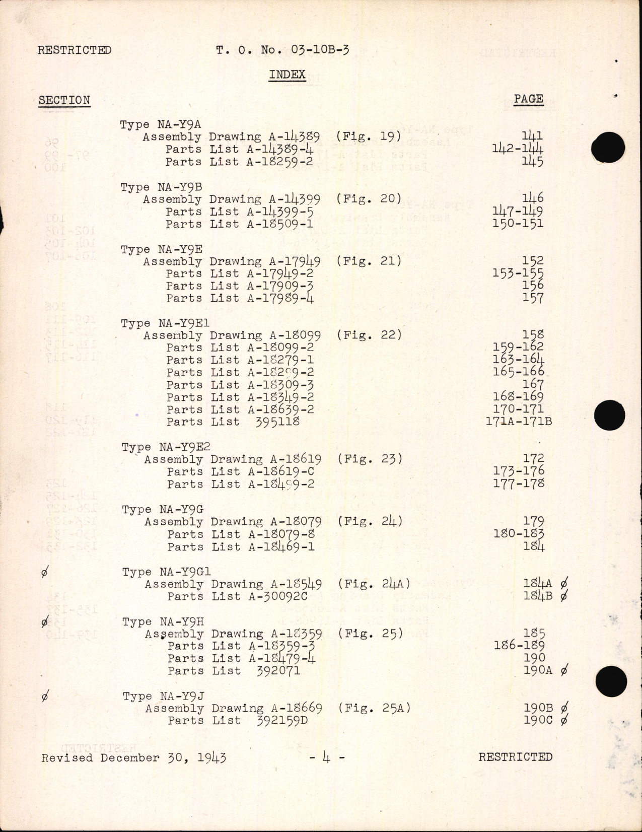 Sample page 6 from AirCorps Library document: Parts Catalog for NA Series Float Type Carburetors