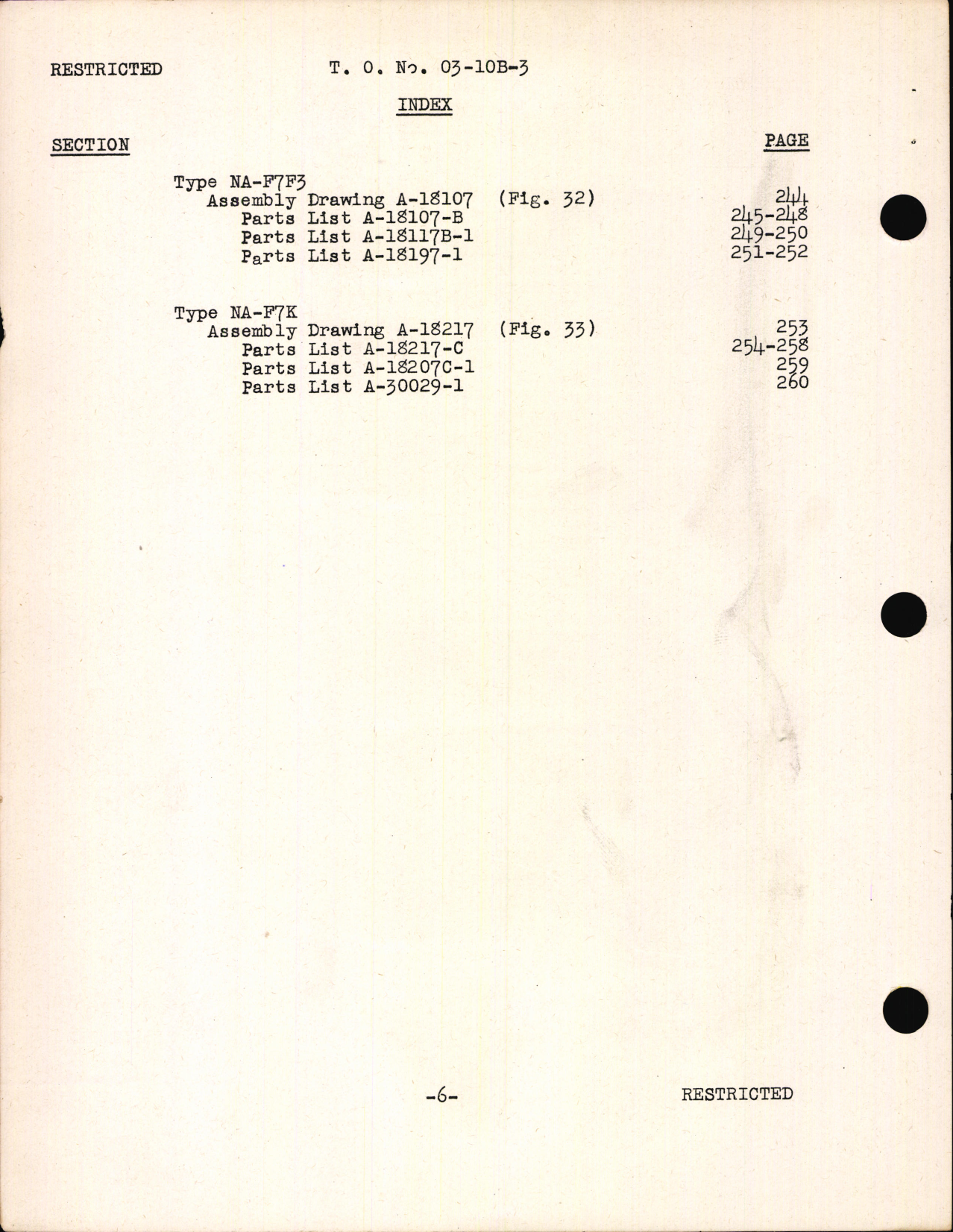 Sample page 8 from AirCorps Library document: Parts Catalog for NA Series Float Type Carburetors
