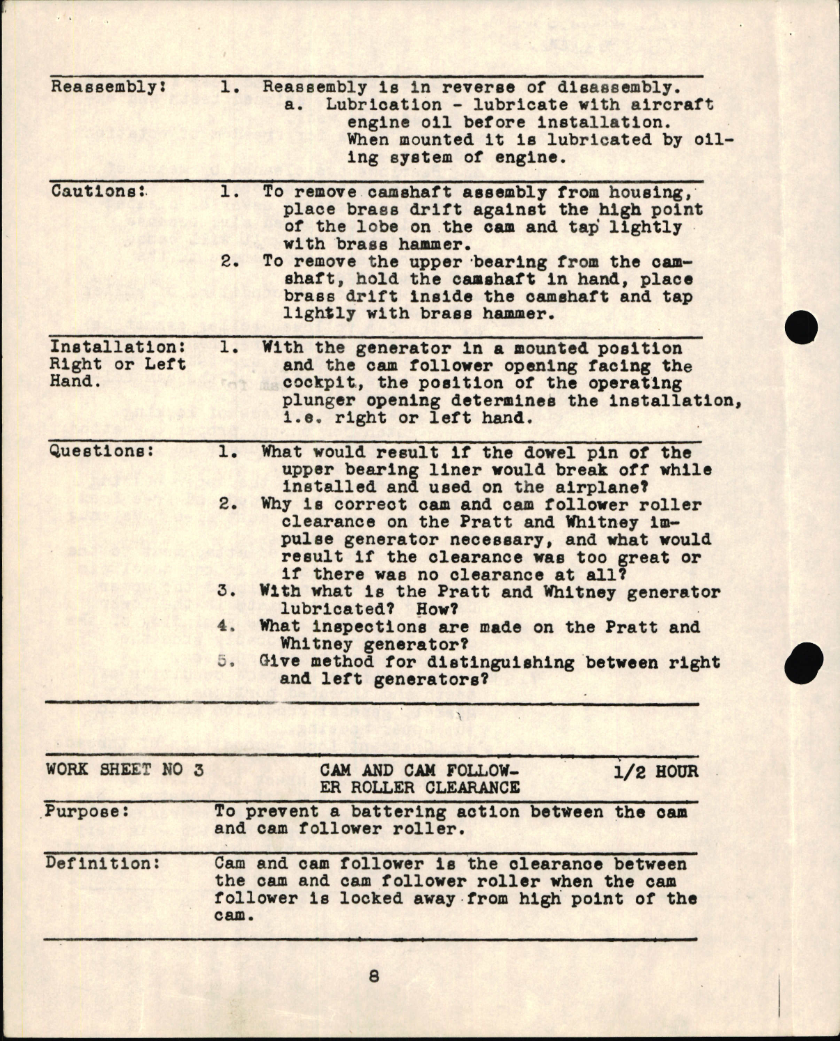 Sample page 8 from AirCorps Library document: Airplane Armorer - Synchronizing