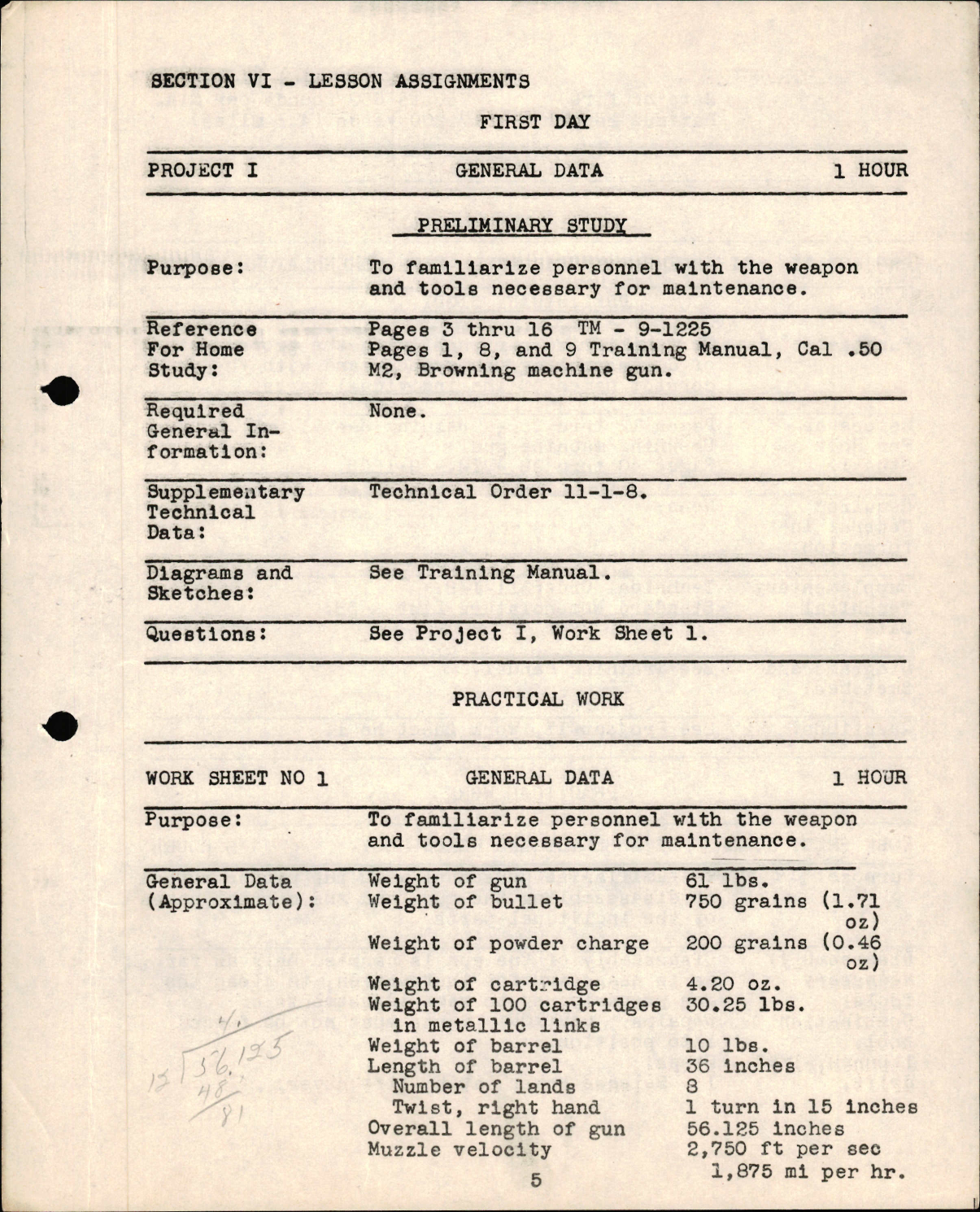 Sample page 5 from AirCorps Library document: Airplane Armorer - Caliber .50 M2 Airplane Machine Gun
