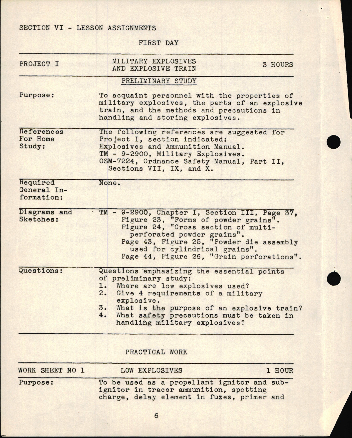 Sample page 6 from AirCorps Library document: Airplane Armorer - Explosives and Ammunition