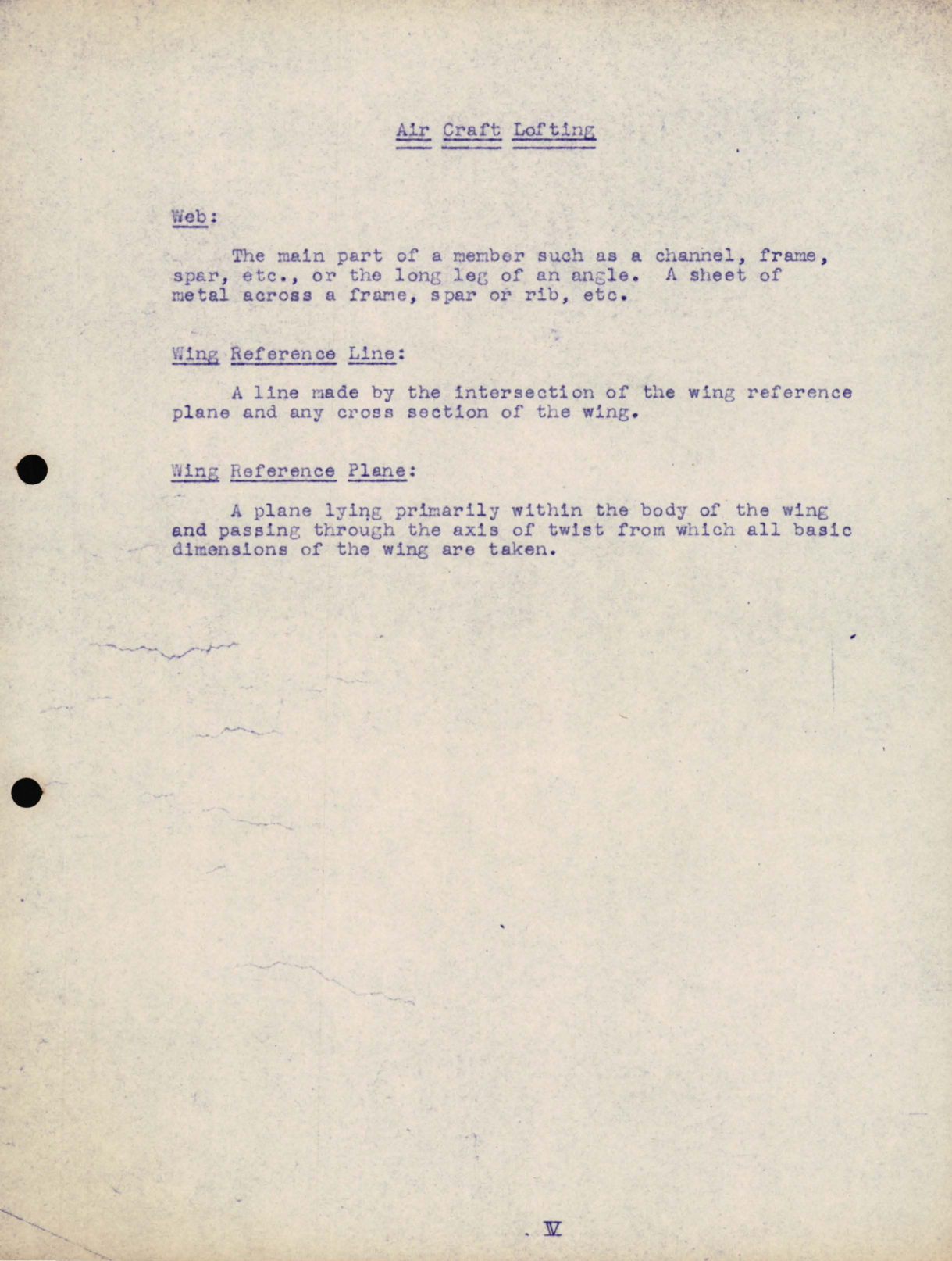 Sample page 9 from AirCorps Library document: Air Craft Lofting