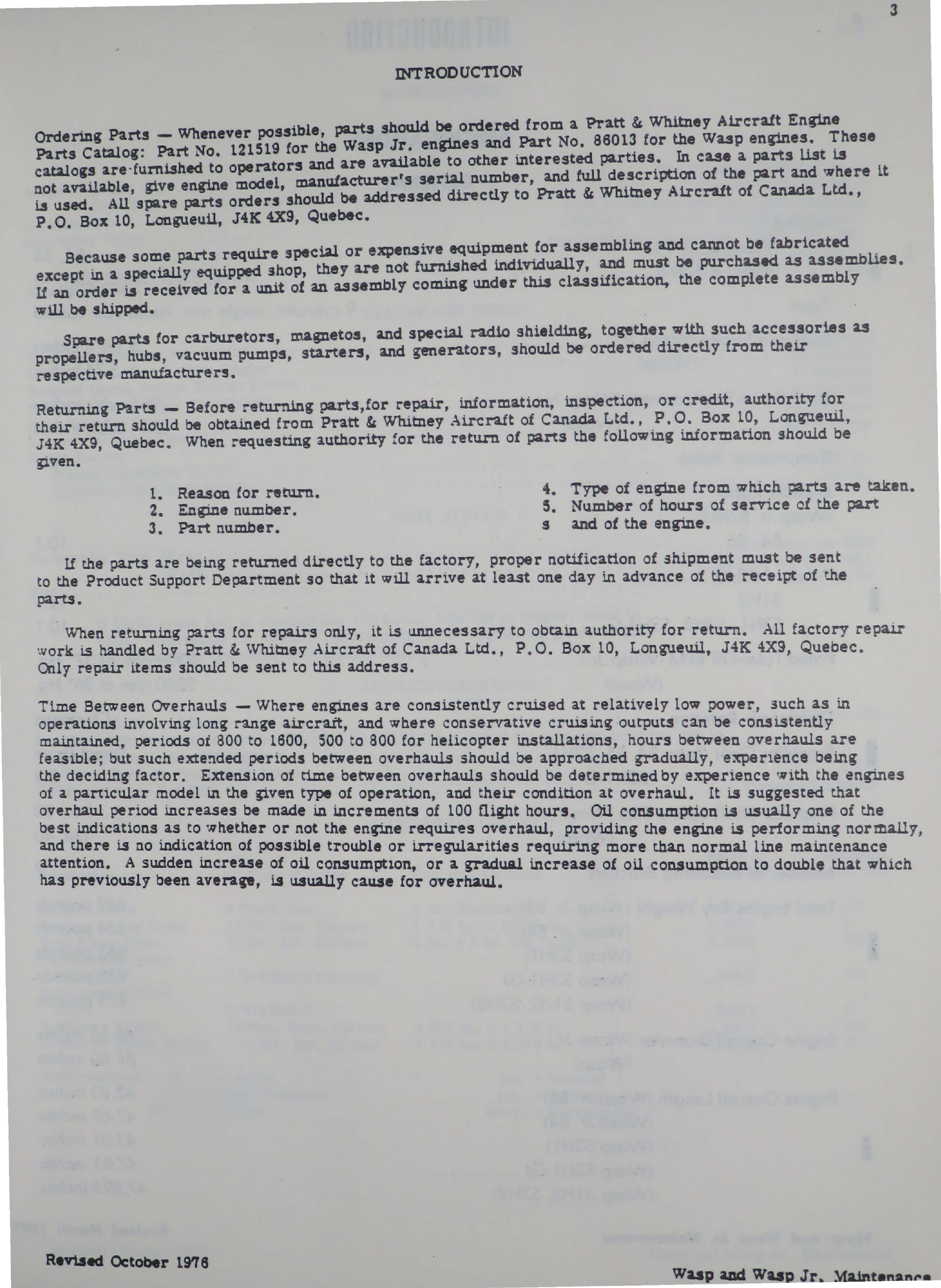 Sample page 9 from AirCorps Library document: Maintenance for WASP JR. R-985 and WASP R-1340 Engines 