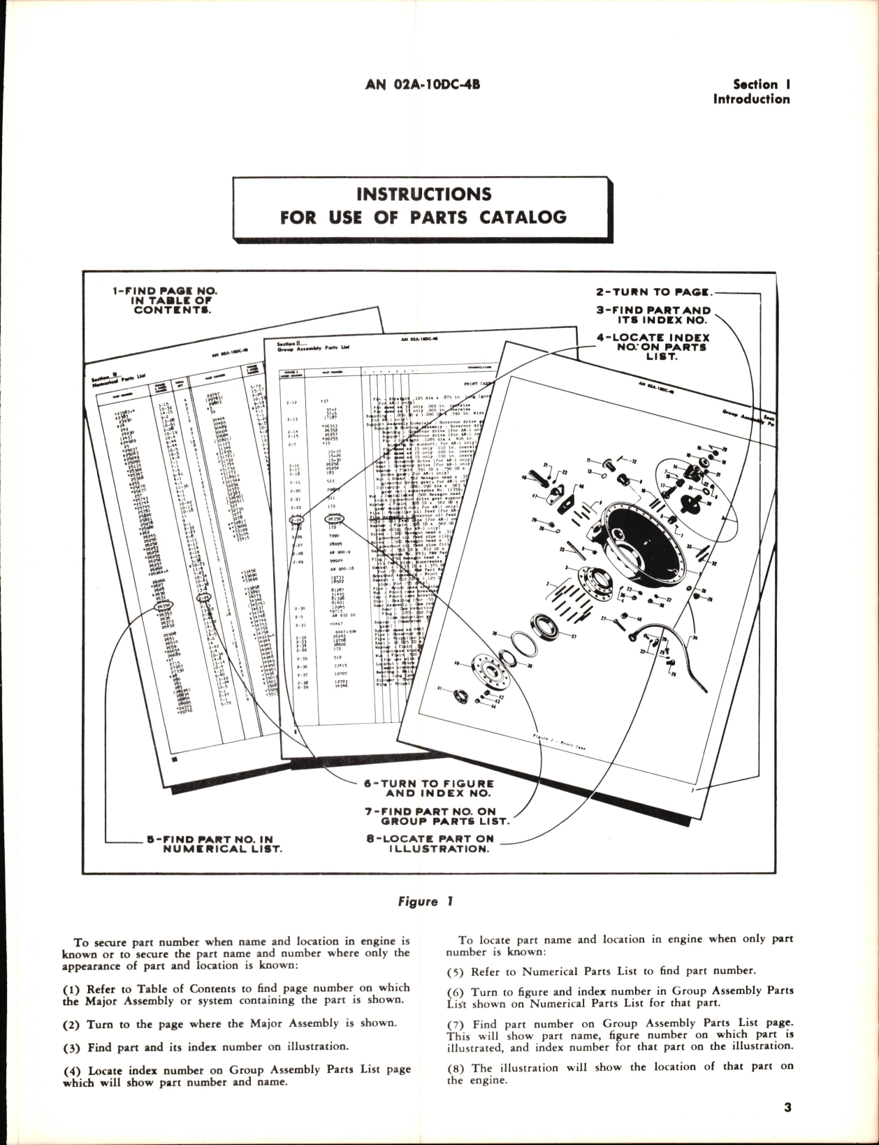 Sample page 7 from AirCorps Library document: Parts Catalog for Models R-1340 Engines