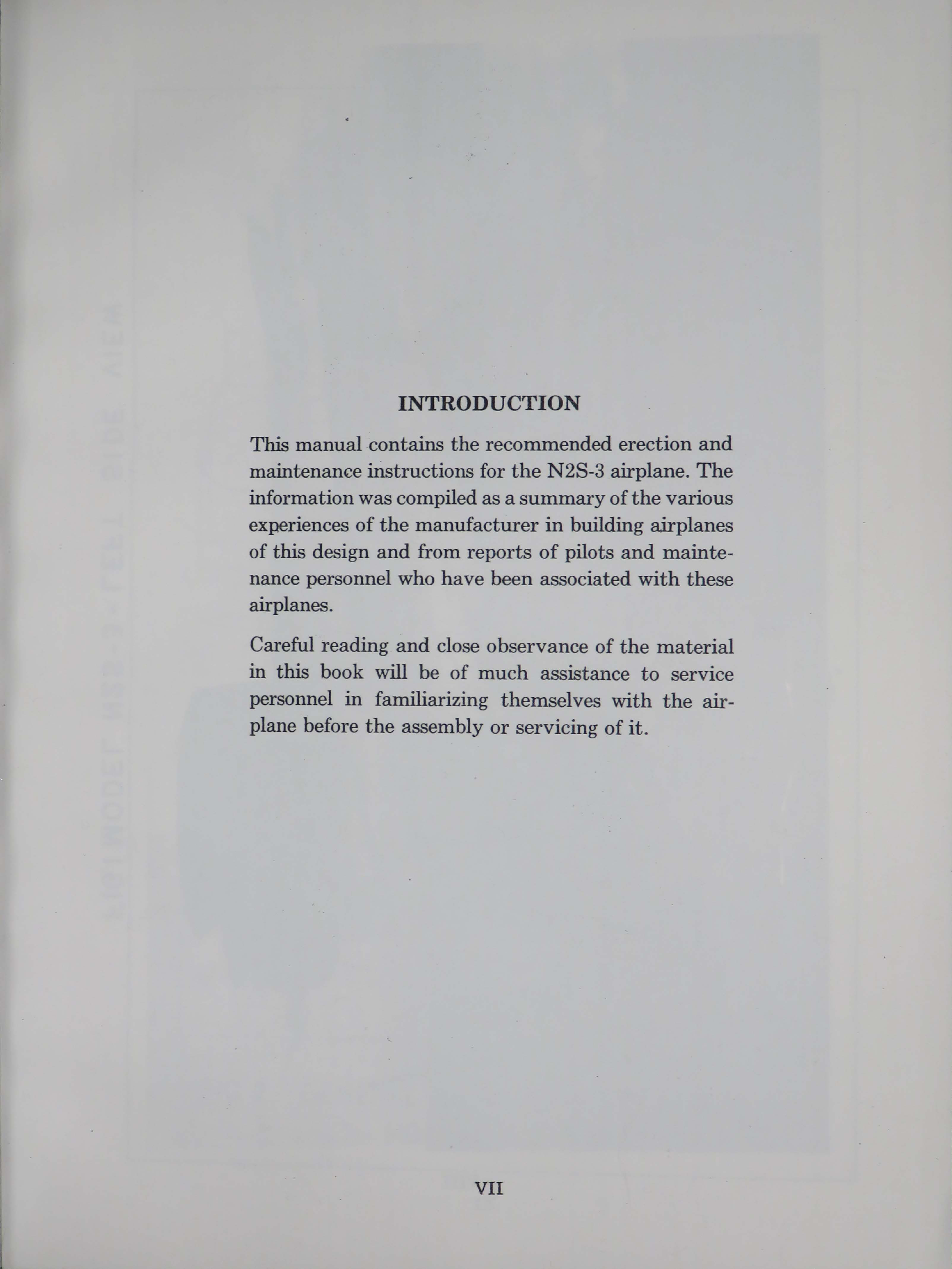 Sample page 9 from AirCorps Library document: Erection and Maintenance instructions for Model N2S-3 