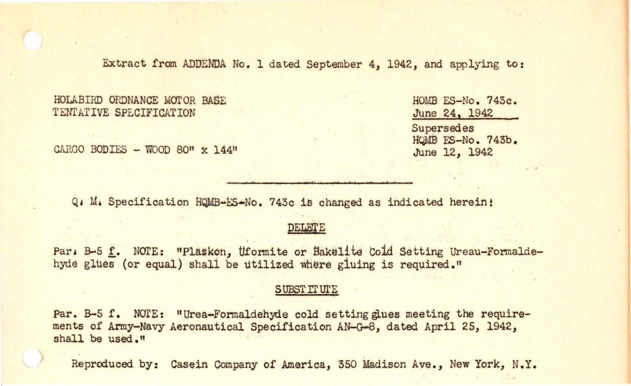 Sample page 1 from AirCorps Library document: Cargo Bodies - Wood 80 x 144 inches