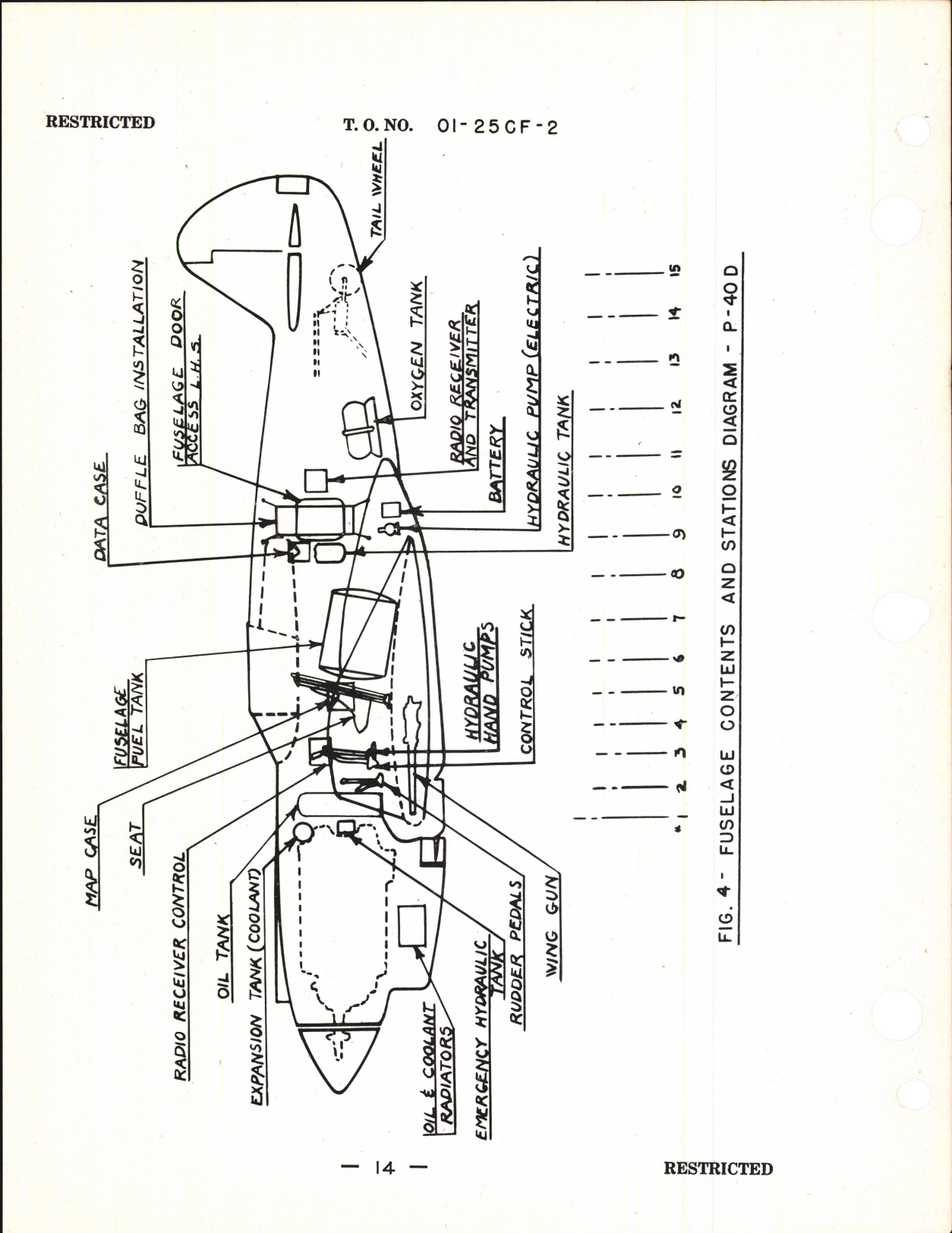 Sample page 8 from AirCorps Library document: Service Instructions for Models P-40D and P-40E Pursuit Airplanes