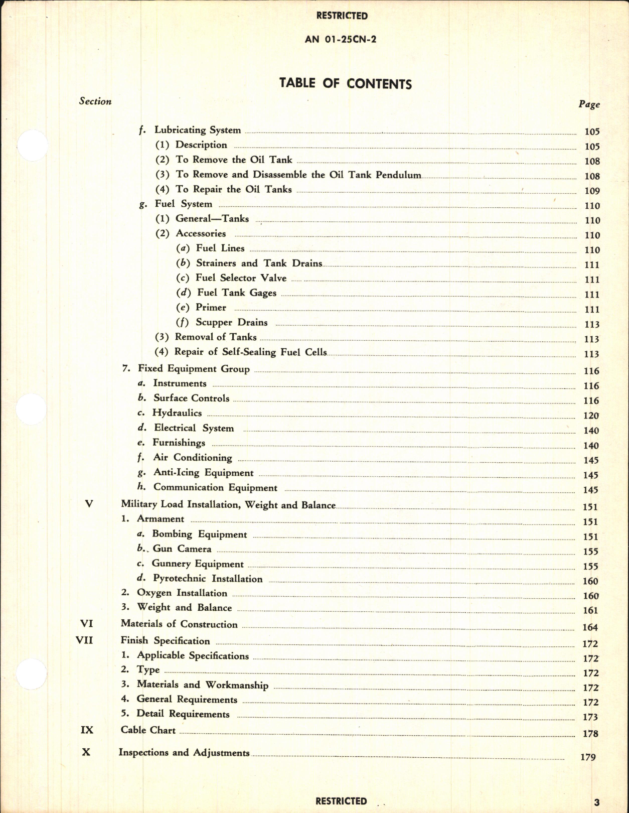 Sample page 5 from AirCorps Library document: Erection & Maintenance Instructions for P-40N Series, Kittyhawk IV