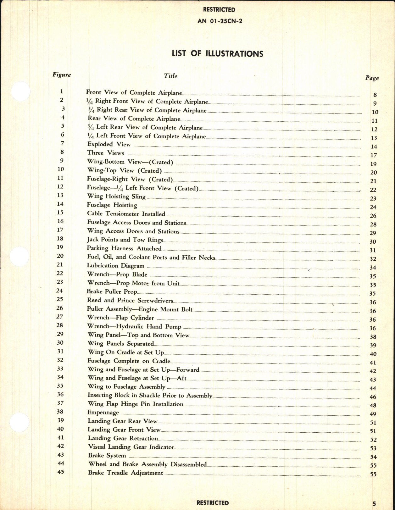 Sample page 7 from AirCorps Library document: Erection & Maintenance Instructions for P-40N Series, Kittyhawk IV