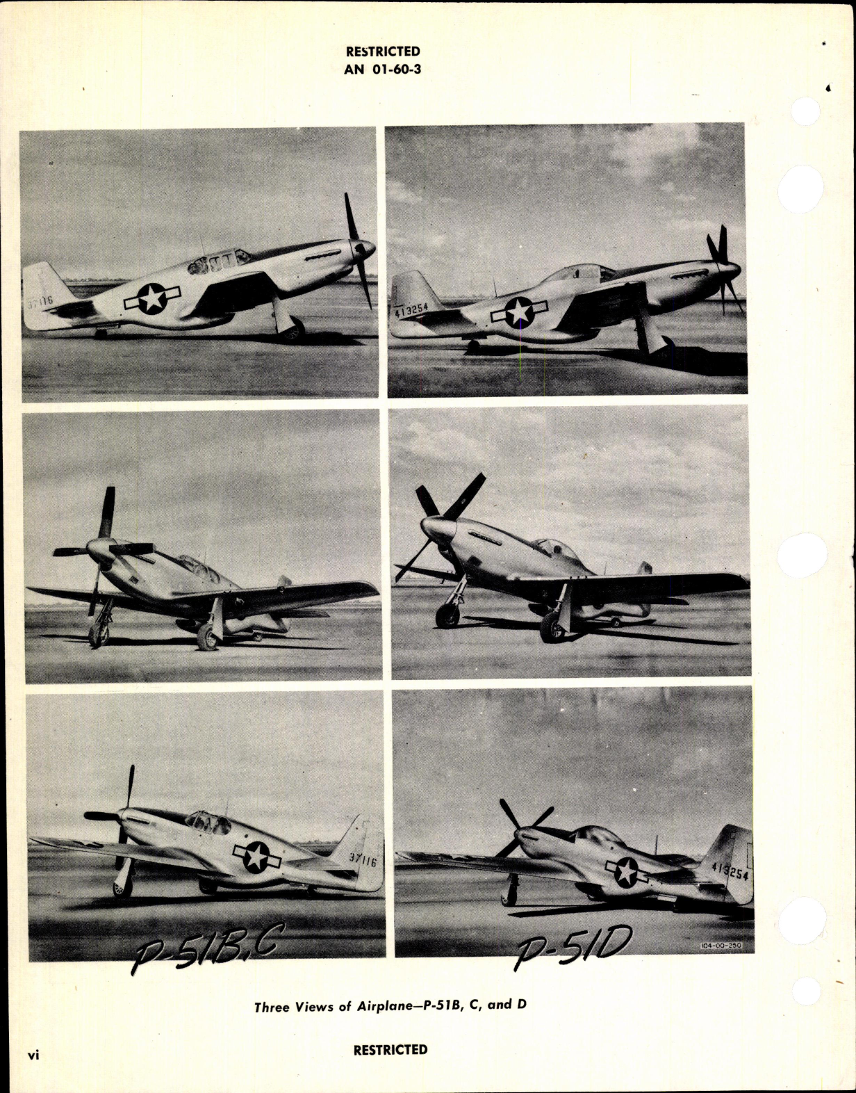 Sample page 8 from AirCorps Library document: Structural Repair Instructions for A-36, P-51, F-6, and TF-51