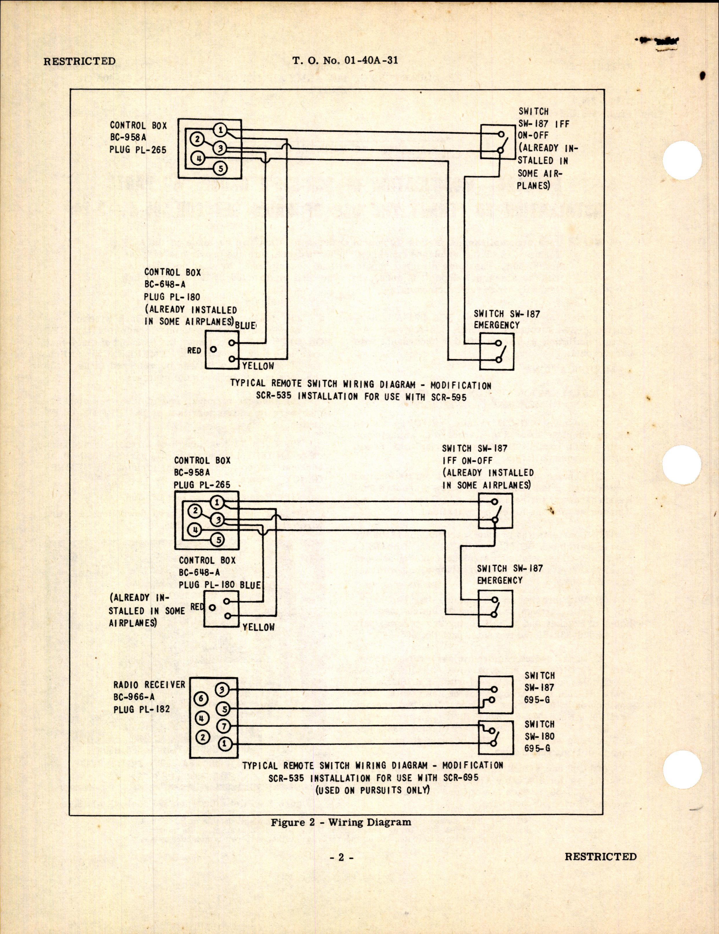 Sample page 2 from AirCorps Library document: Modification of SCR-535-A Group 