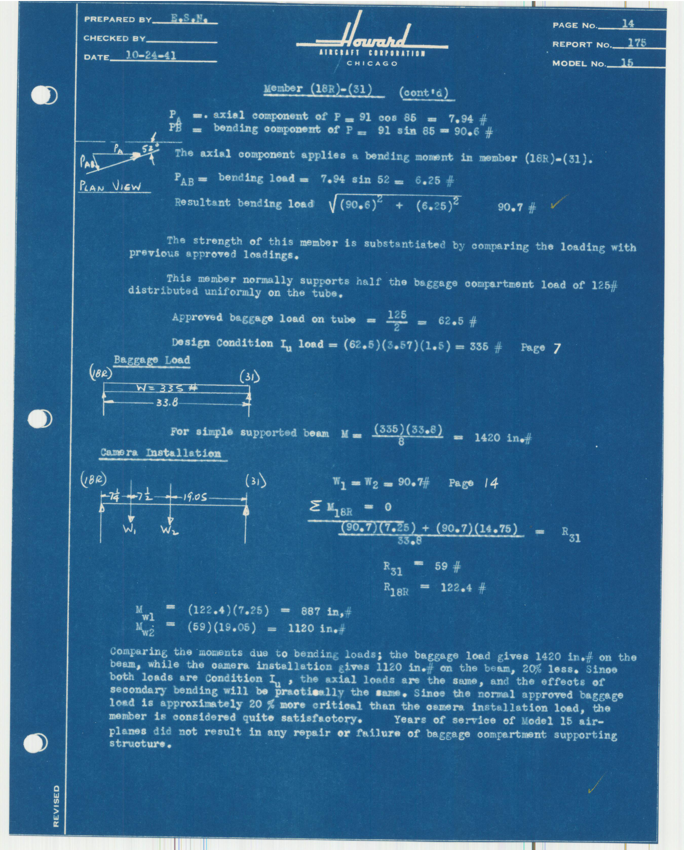 Sample page 15 from AirCorps Library document: Report 175, Special Camera Installation, DGA-15