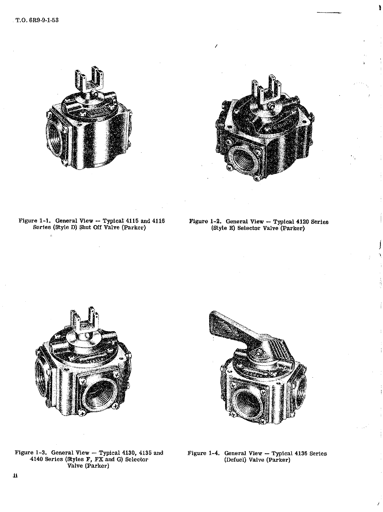 Sample page 4 from AirCorps Library document: Technical Manual for Selector Valves