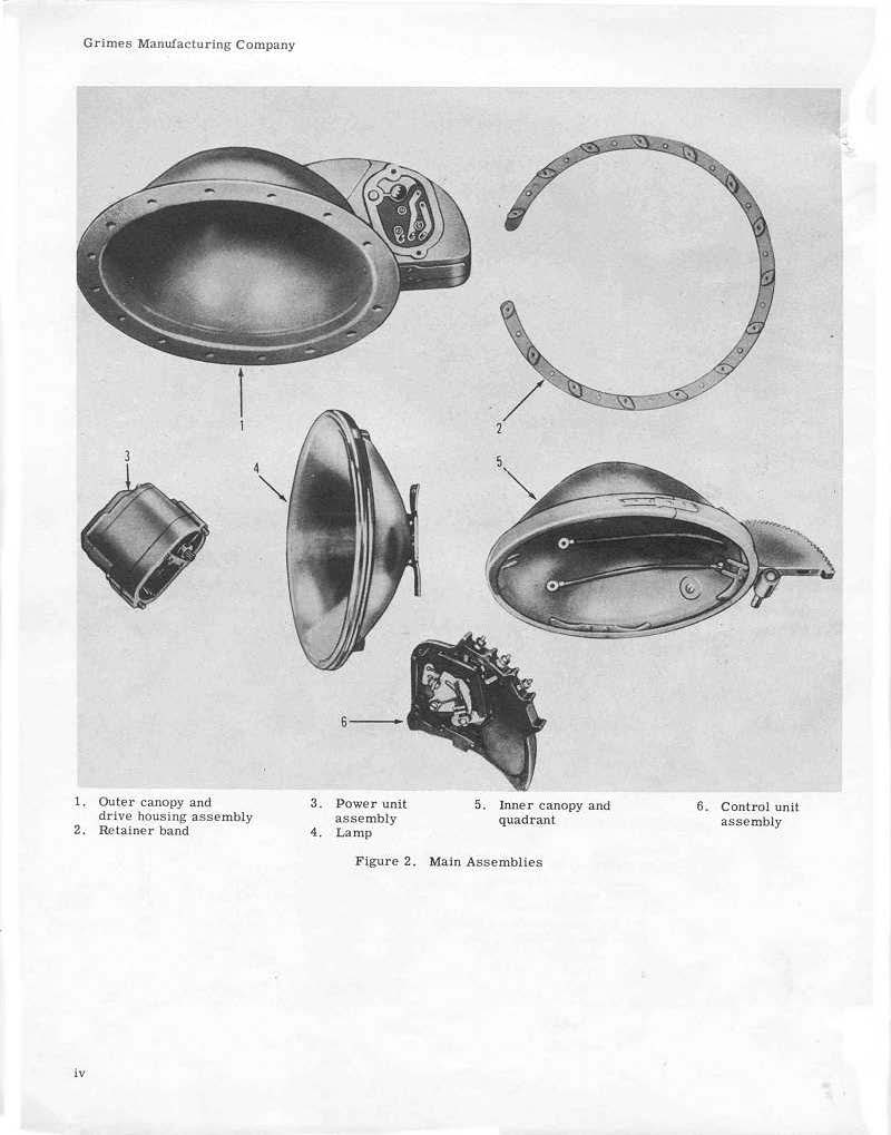 Sample page 5 from AirCorps Library document: Handbook of Instructions with Parts Catalog for G-3800A Series Electrically Retractable Landing Light Assemblies