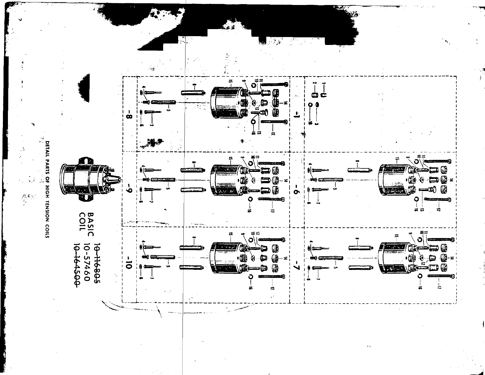 Sample page 2 from AirCorps Library document: Installation and Maintenance Parts List for Ignition Coil 10-57460 and Balance Coils 10-164760 and 10-342165