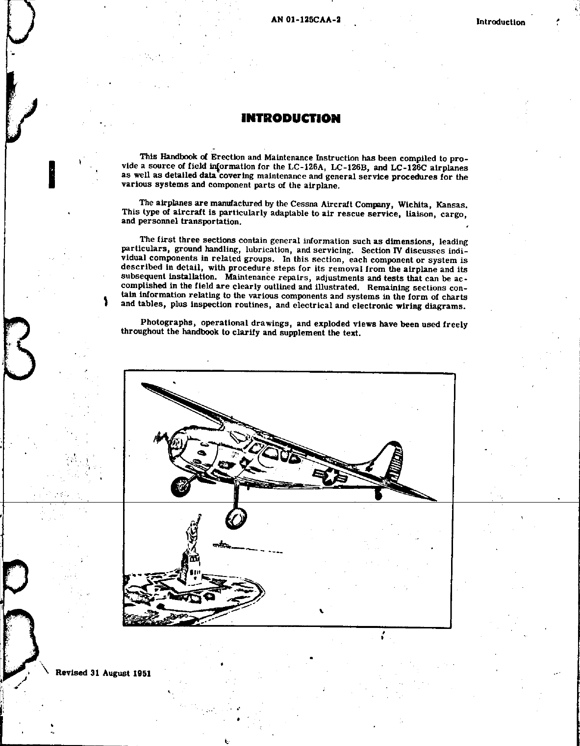 Sample page 5 from AirCorps Library document: Maintenance Instructions for LC-126A, B, and C