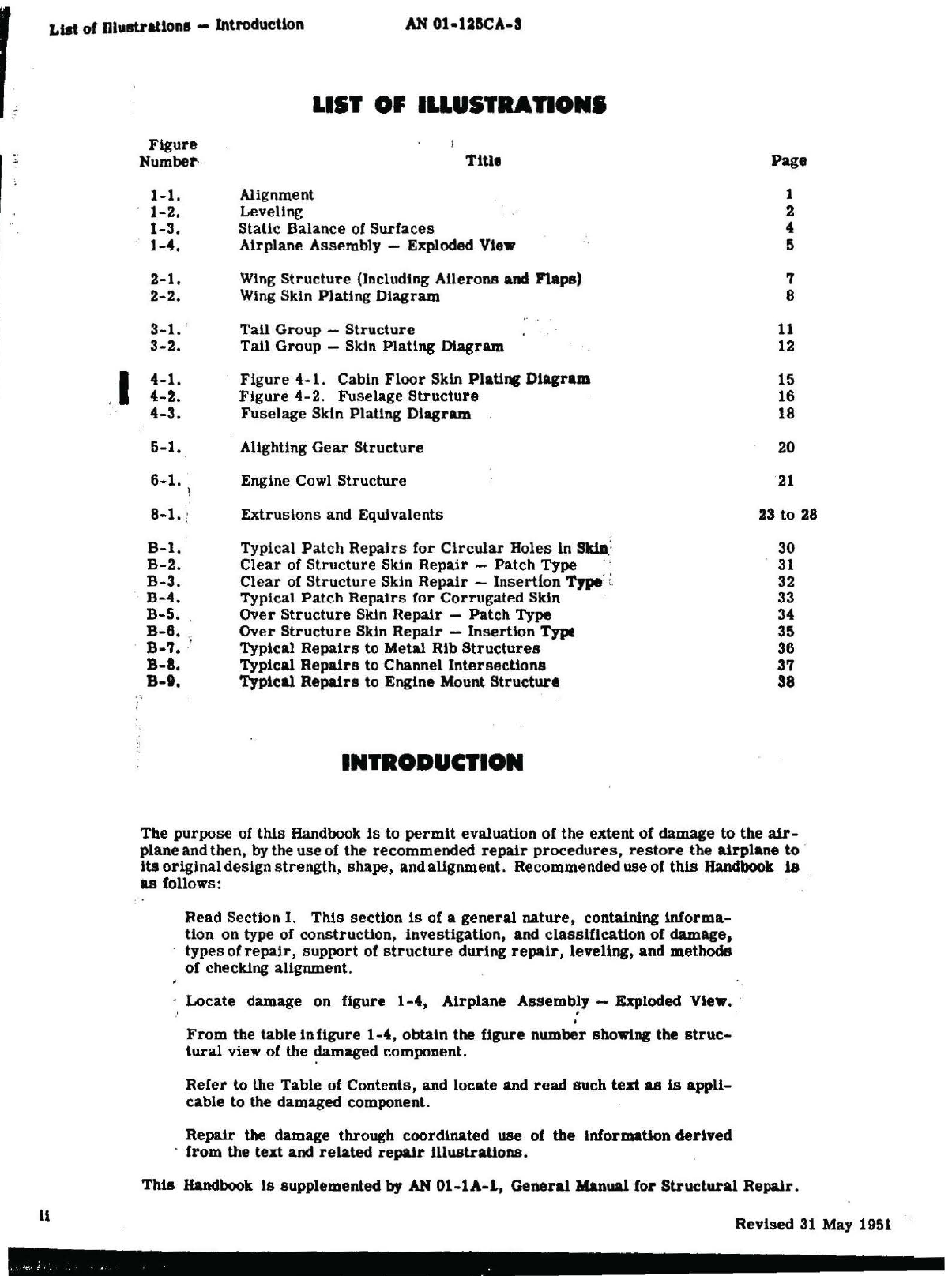 Sample page 4 from AirCorps Library document: Structural Repair Inst for LC-126A, B, and C