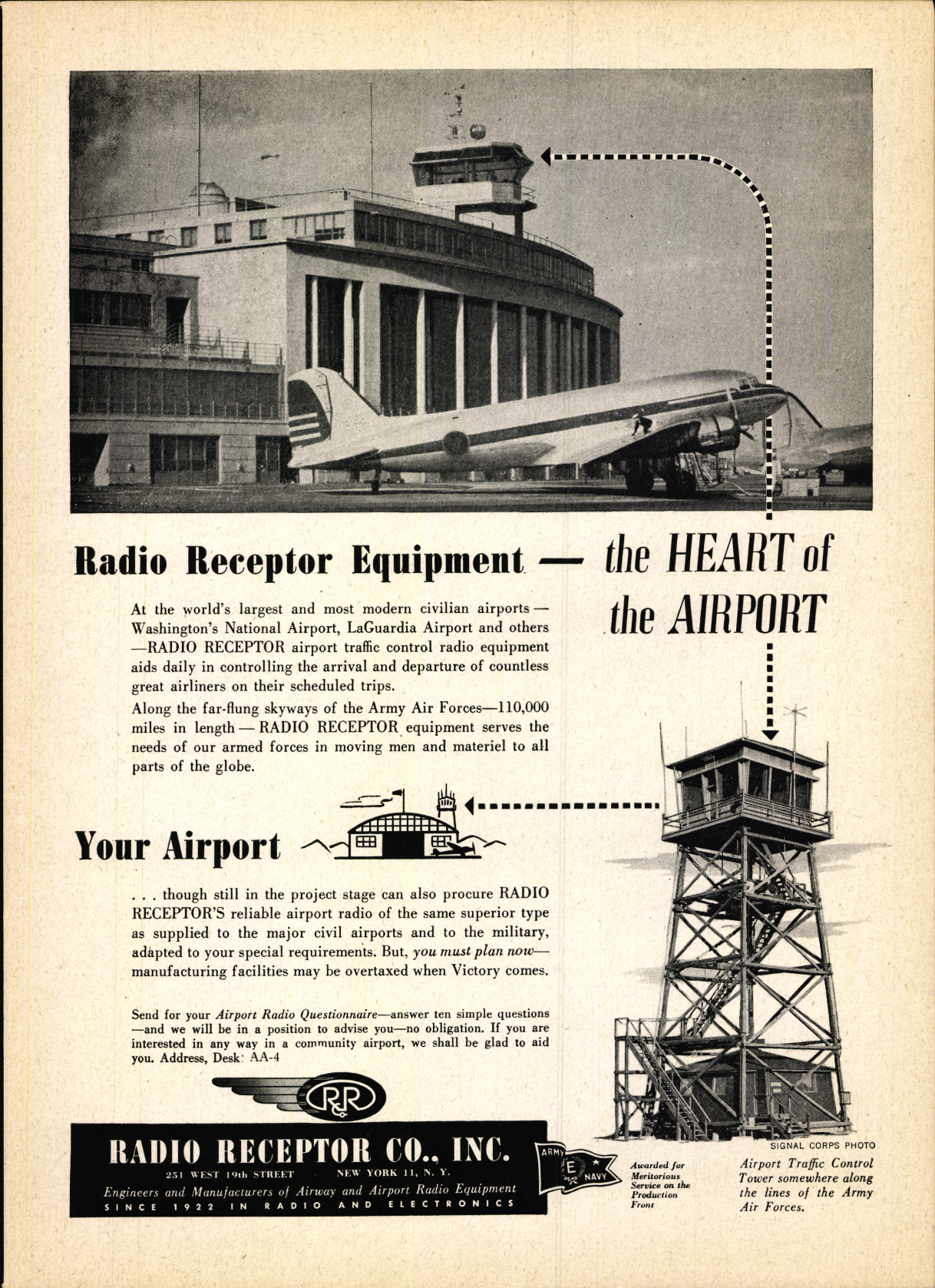 Sample page 7 from AirCorps Library document: American Aviation Magazine - Volume 7 - No. 21