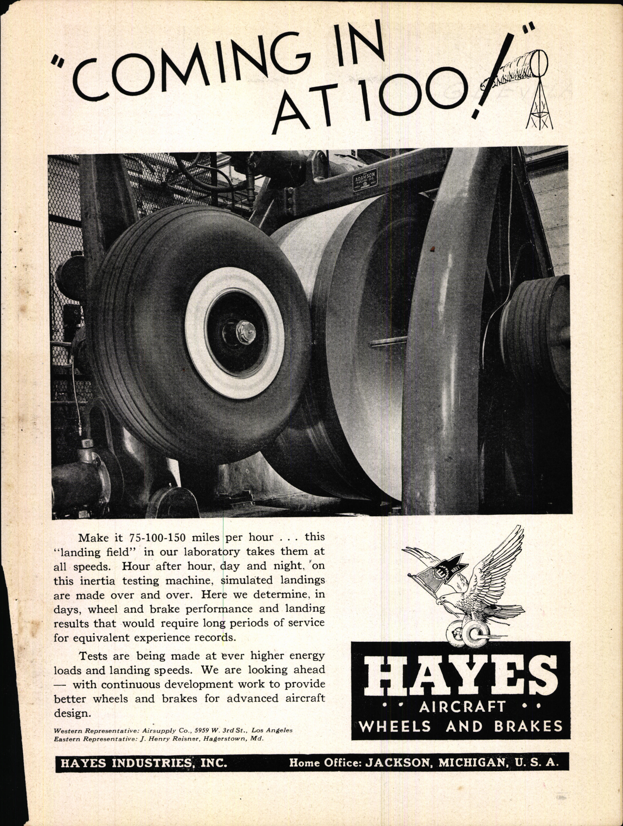 Sample page 5 from AirCorps Library document: American Aviation Magazine - Volume 7 - No. 16
