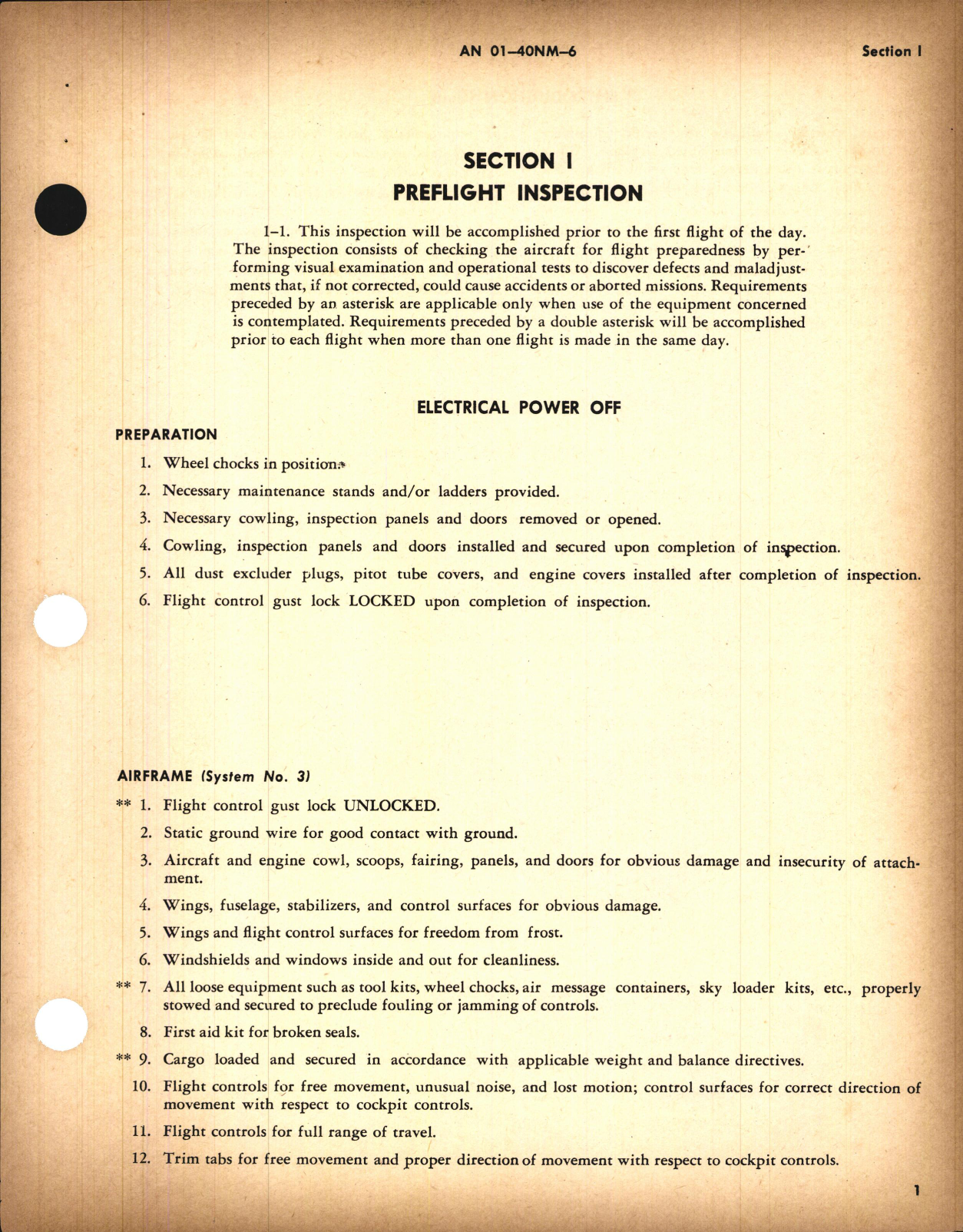 Sample page 5 from AirCorps Library document: Inspection Requirements for C-54 and R-5D Aircraft