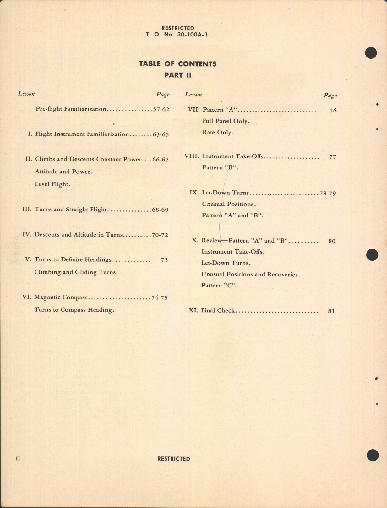 Sample page 6 from AirCorps Library document: Basic Instrument Flying Without Radio Aids