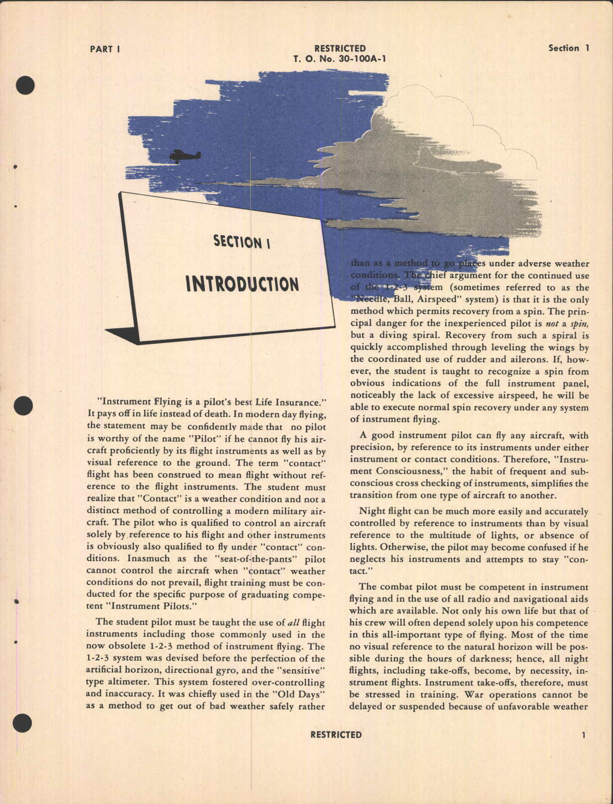 Sample page 7 from AirCorps Library document: Basic Instrument Flying Without Radio Aids