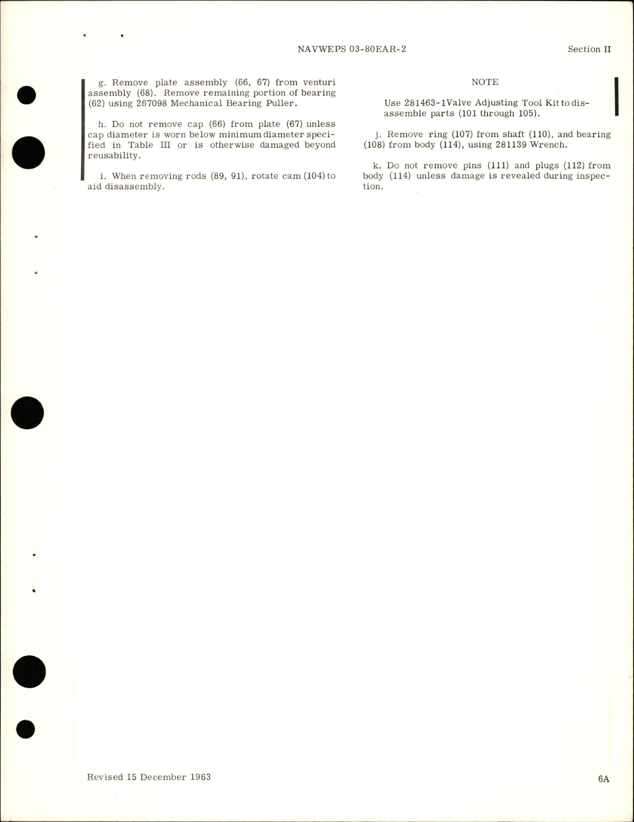 Sample page 7 from AirCorps Library document: Overhaul Instructions for Two and One-Half Inch Diameter Shutoff Airflow Regulator - Part 106616, 106616-1-1