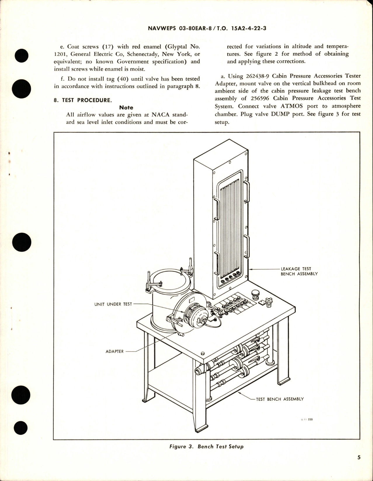 Sample page 5 from AirCorps Library document: Overhaul Instructions with Parts Breakdown for Cabin Air Pressure Safety Valve - Part 103130-535-3