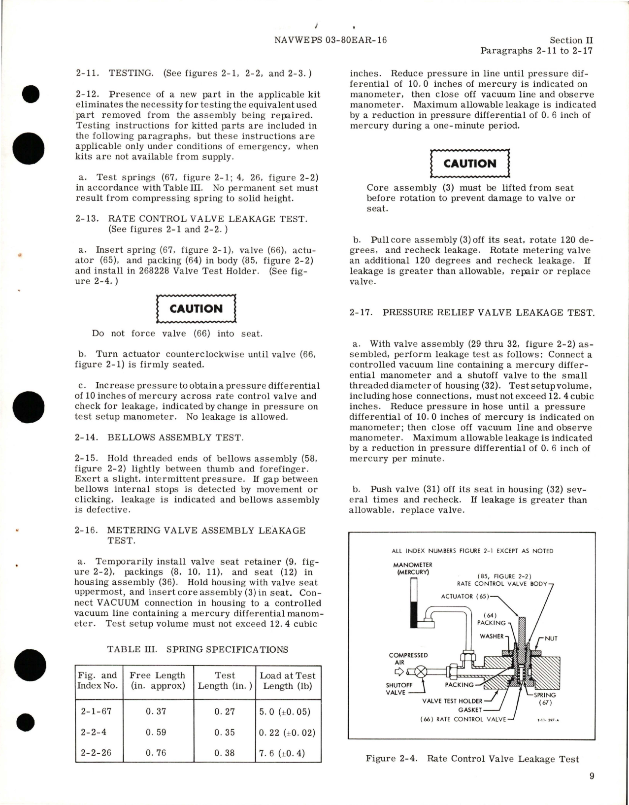 Sample page 7 from AirCorps Library document: Overhaul Instructions for Cabin Air Pressure Outflow Valve Control - Part 102210-9