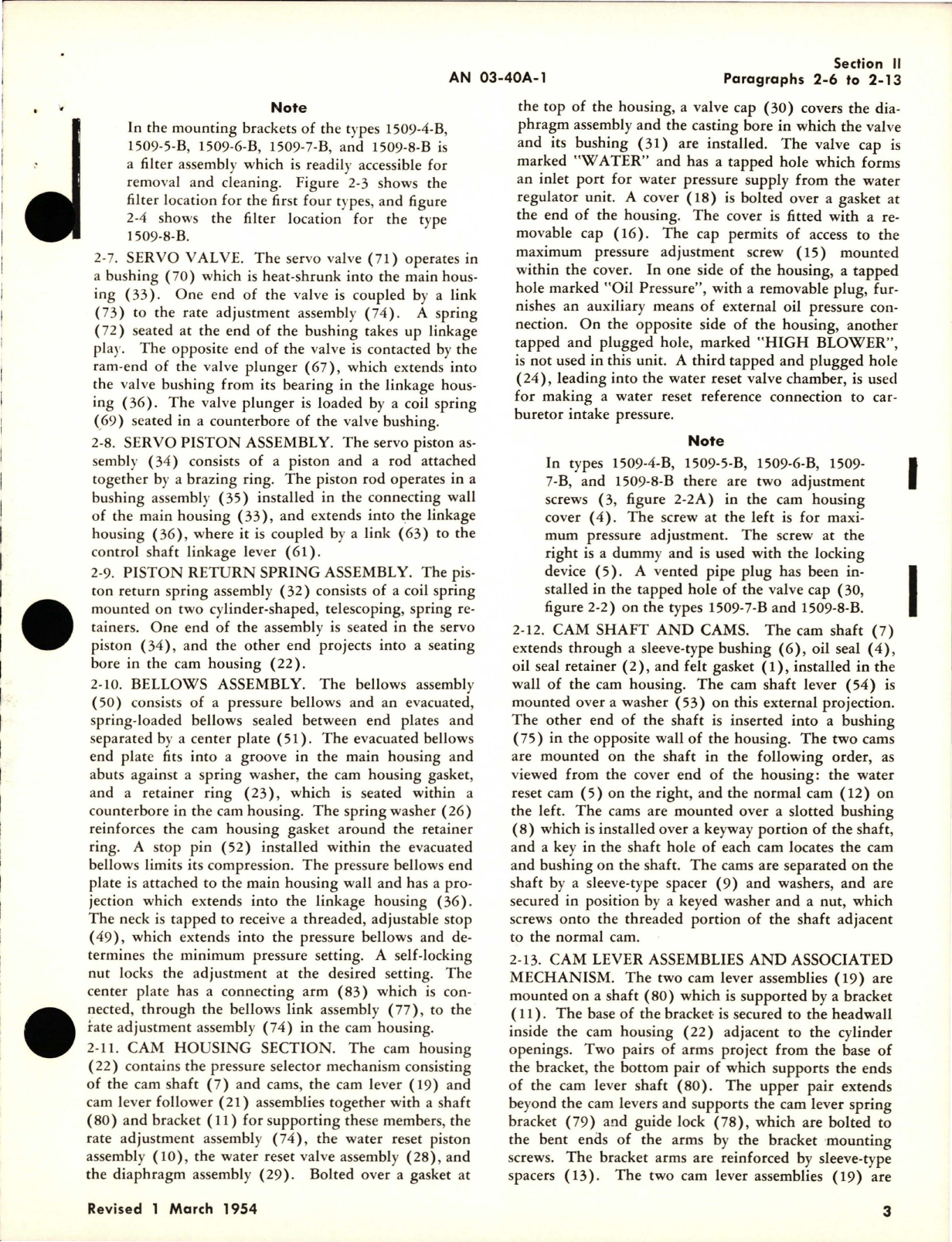 Sample page 7 from AirCorps Library document: Operation and Service Instructions for Automatic Boost Control