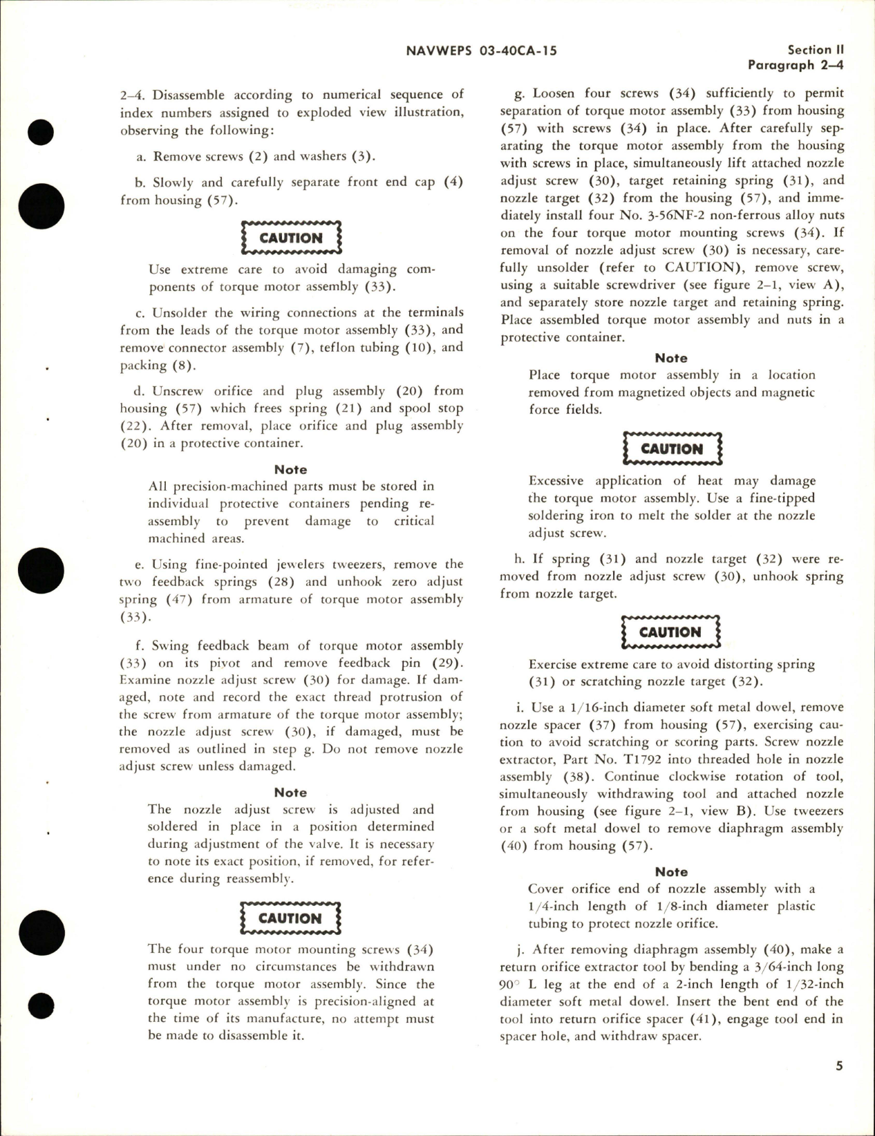 Sample page 7 from AirCorps Library document: Overhaul Instructions for Electro-Hydraulic Flow Control Servo Valve - Part FC11-148A