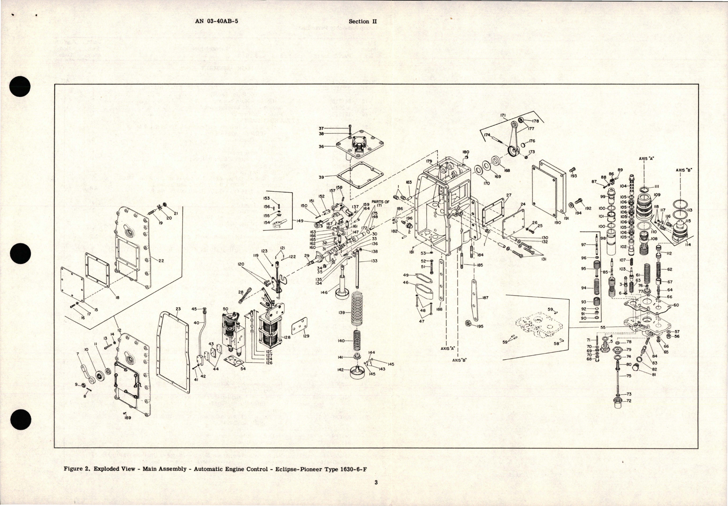 Sample page 7 from AirCorps Library document: Parts Catalog for Automatic Engine Controls (Manifold Pressure Regulators) - Model 1630-6-F