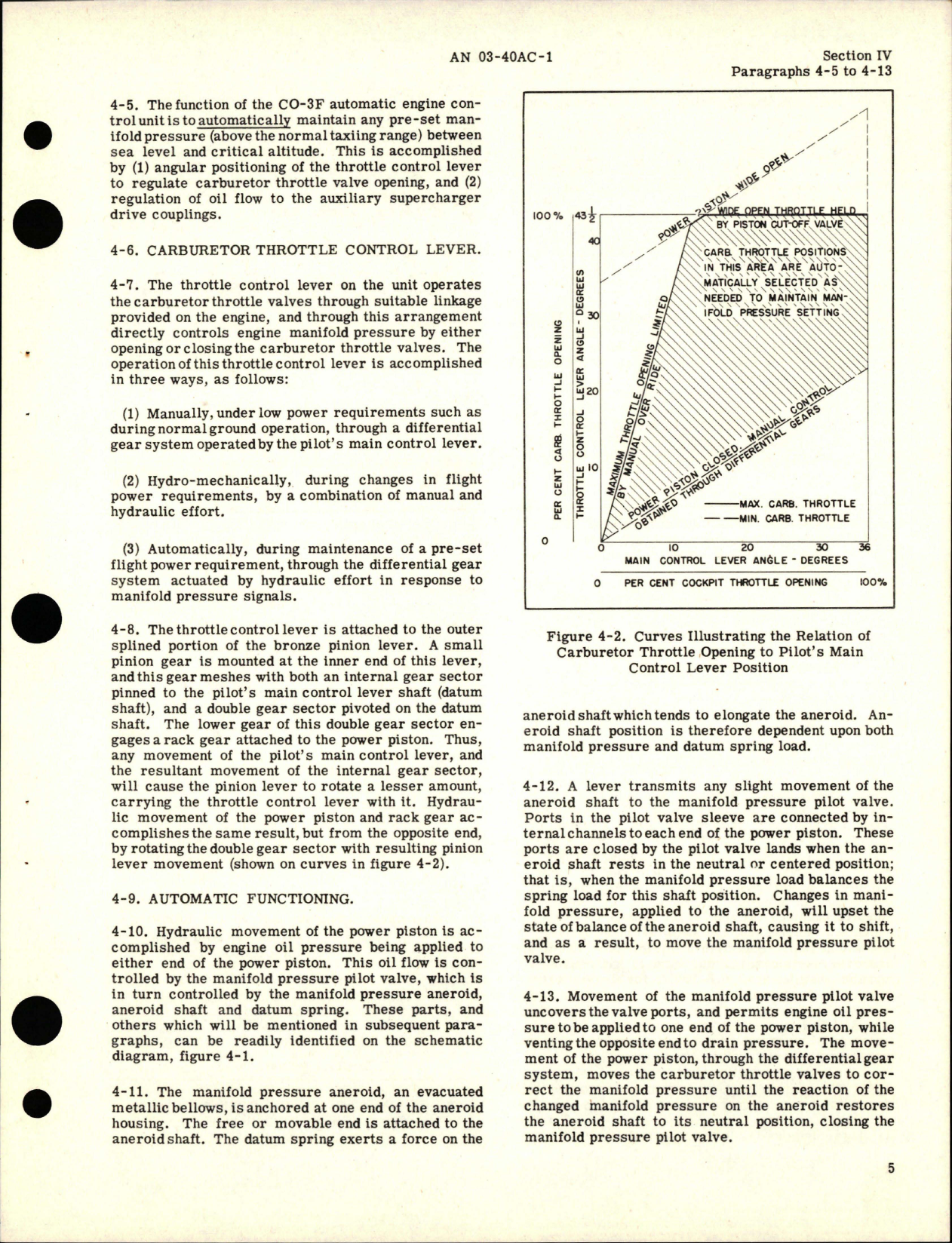 Sample page 9 from AirCorps Library document: Operation, Service and Overhaul Instructions with Parts Catalog for Automatic Engine Control - Model CO-3F