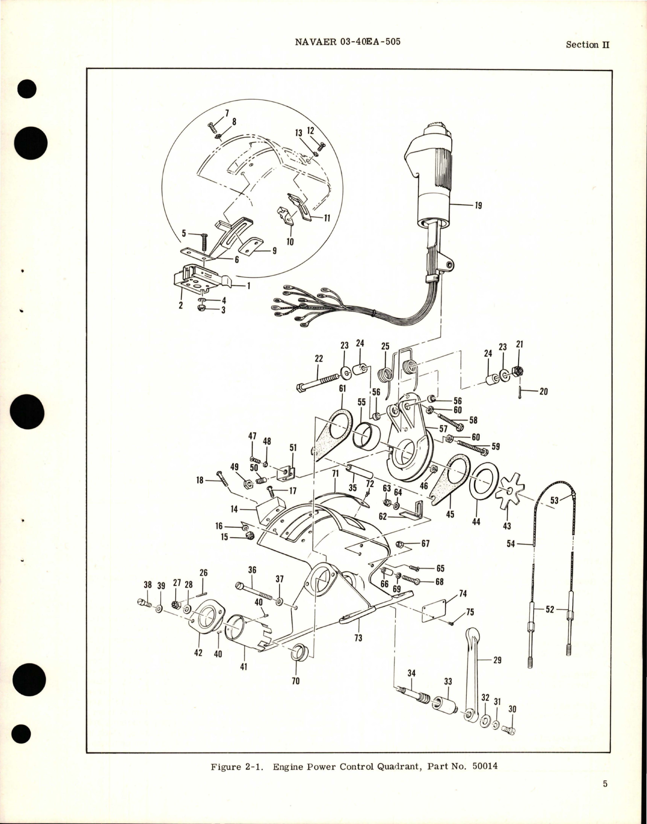 Sample page 7 from AirCorps Library document: Overhaul Instructions for Engine Power Control Quadrants