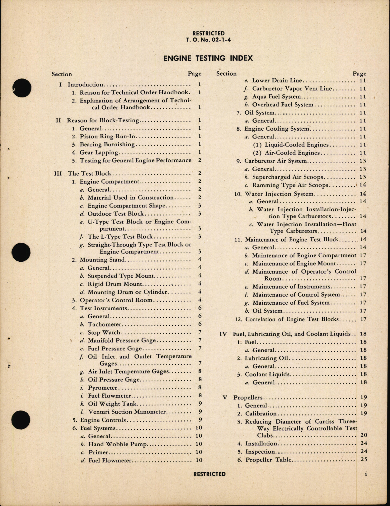 Sample page 5 from AirCorps Library document: Handbook of Block Ground and Flight Test Instructions with Specific Block Test Sheets for Aircraft Engines