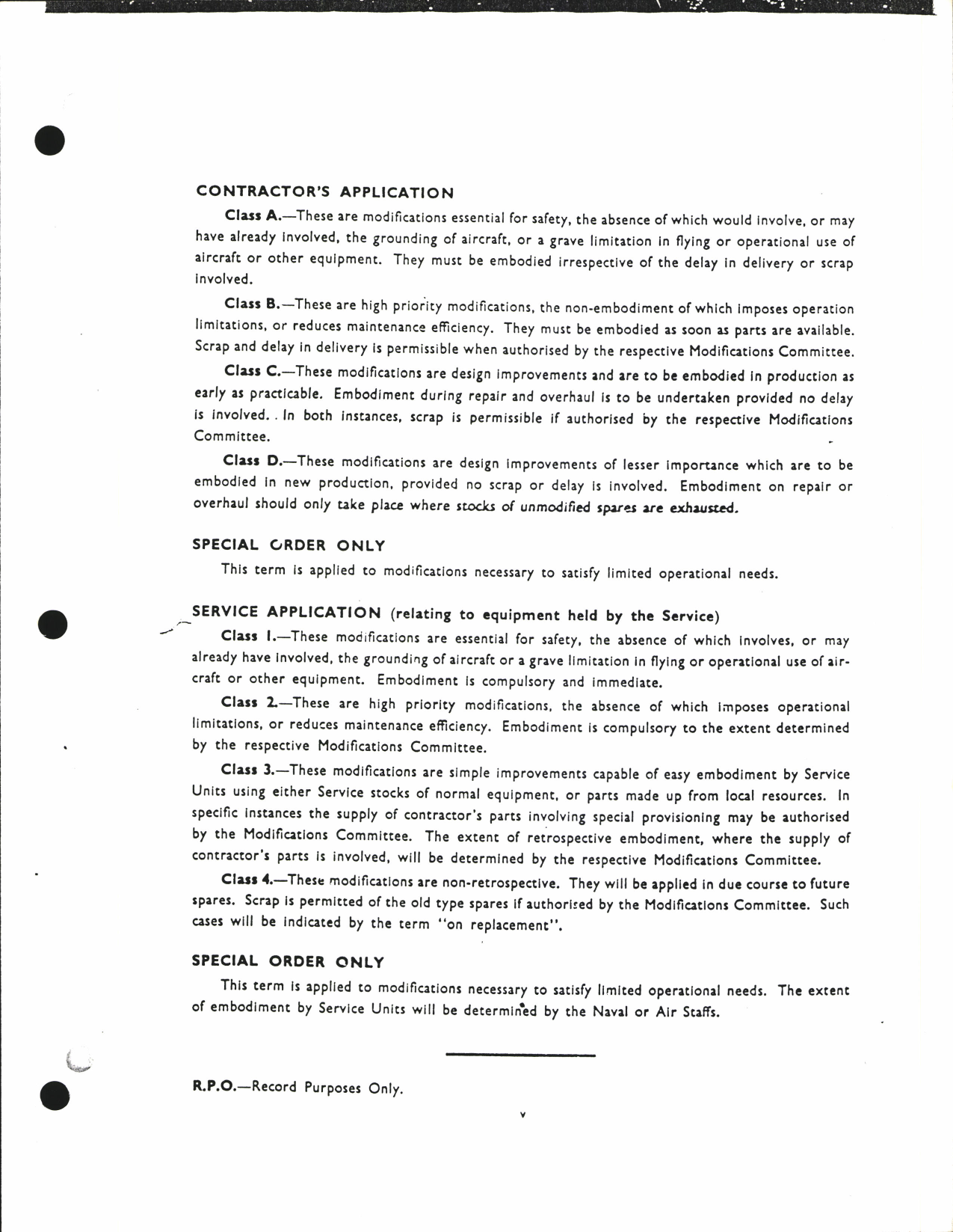Sample page 7 from AirCorps Library document: Numerical List of Modifications on Rolls Royce Merlin Engines