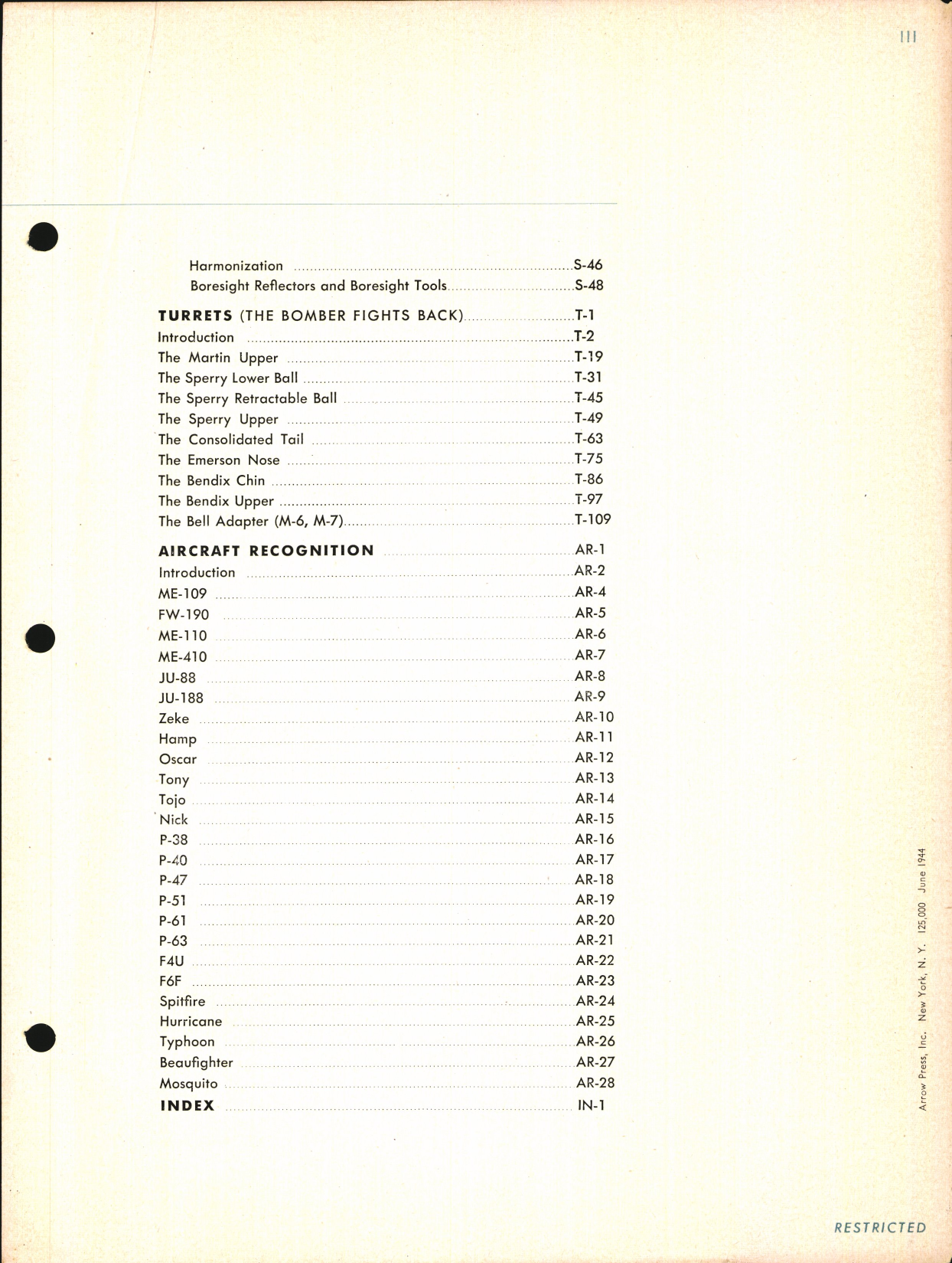 Sample page 5 from AirCorps Library document: Gunner's Information File - Flexible Gunnery