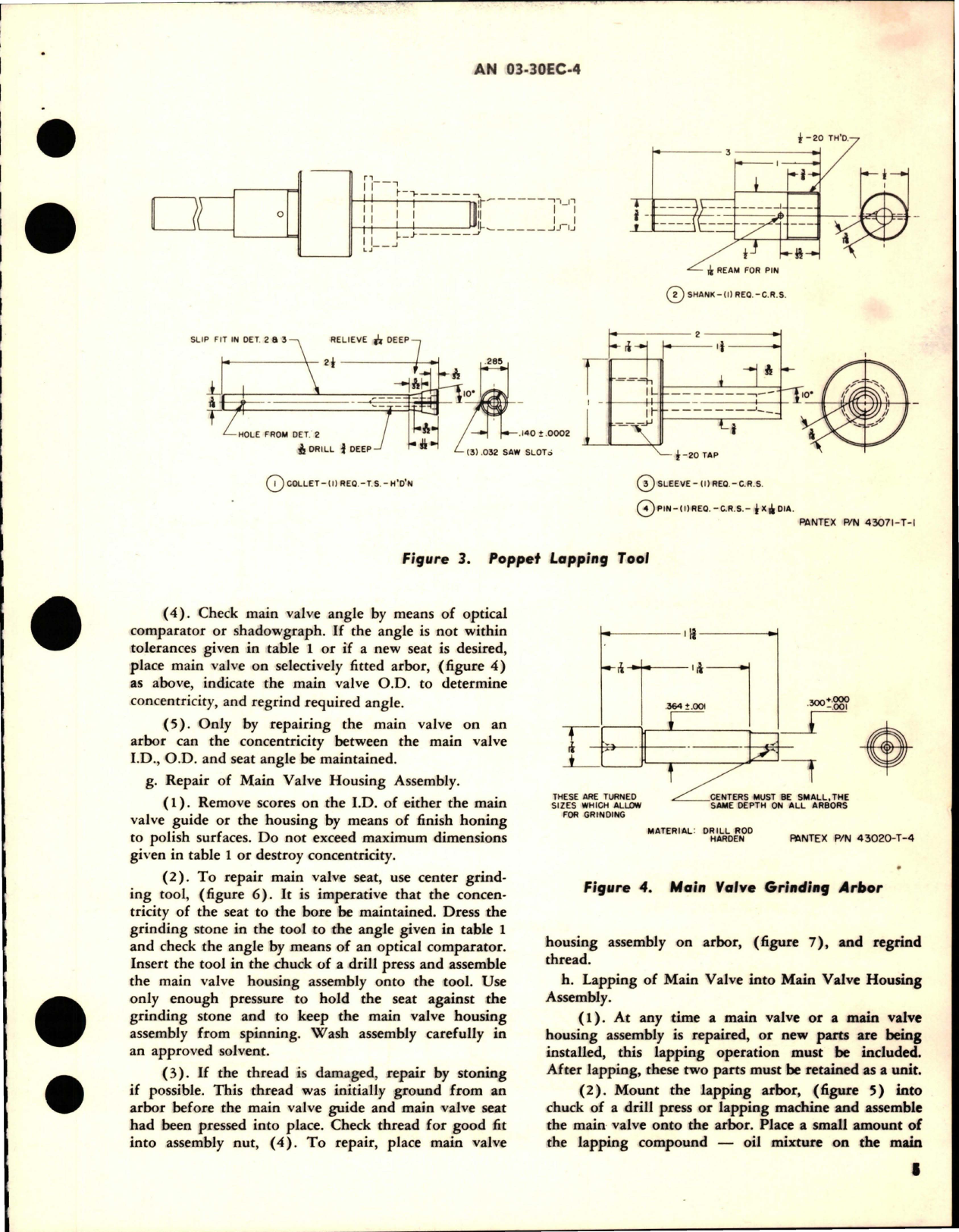 Sample page 5 from AirCorps Library document: Overhaul Instructions with Parts Breakdown for Hydraulic Pressure Relief Valve - HPLV-A1