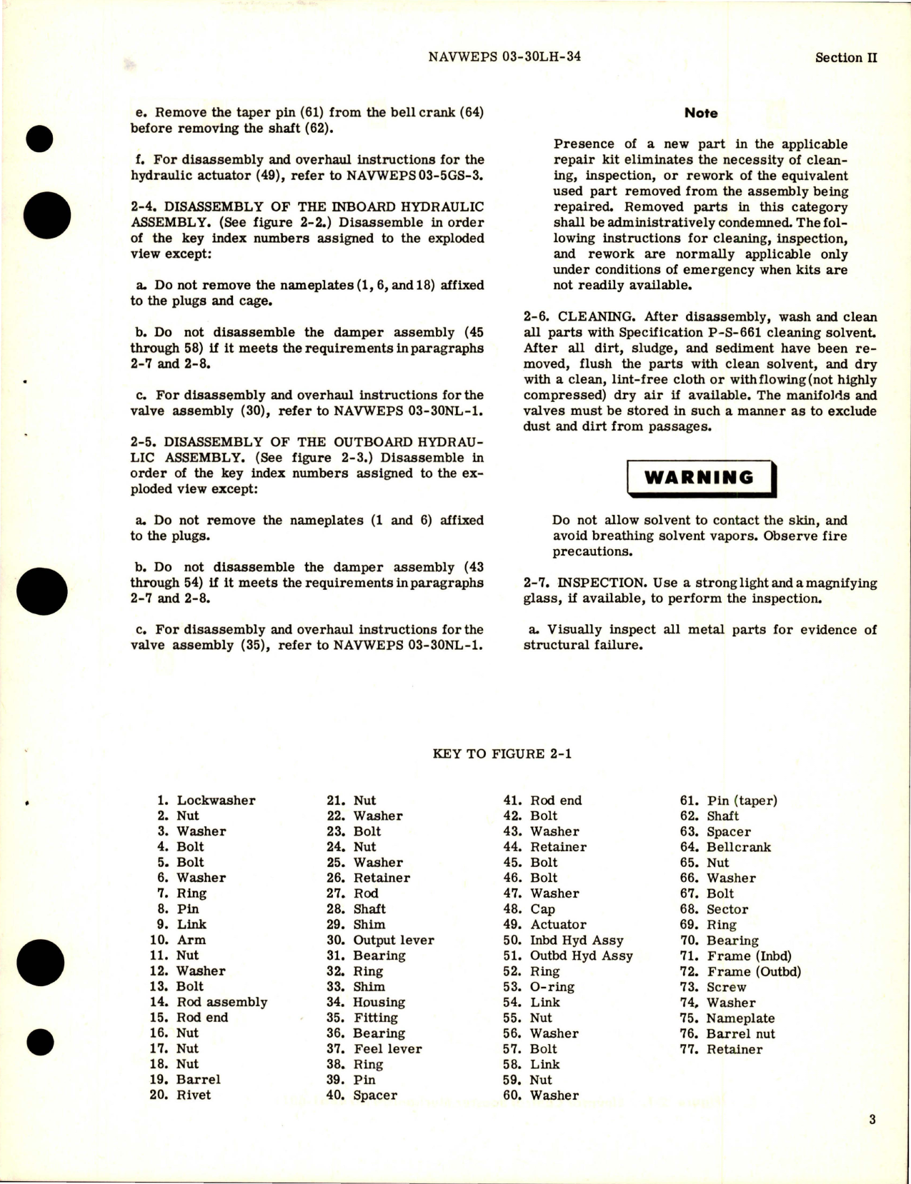 Sample page 7 from AirCorps Library document: Overhaul Instructions for Elevator Control Booster Mechanism Assembly - Parts 374461-601 and 374461-605