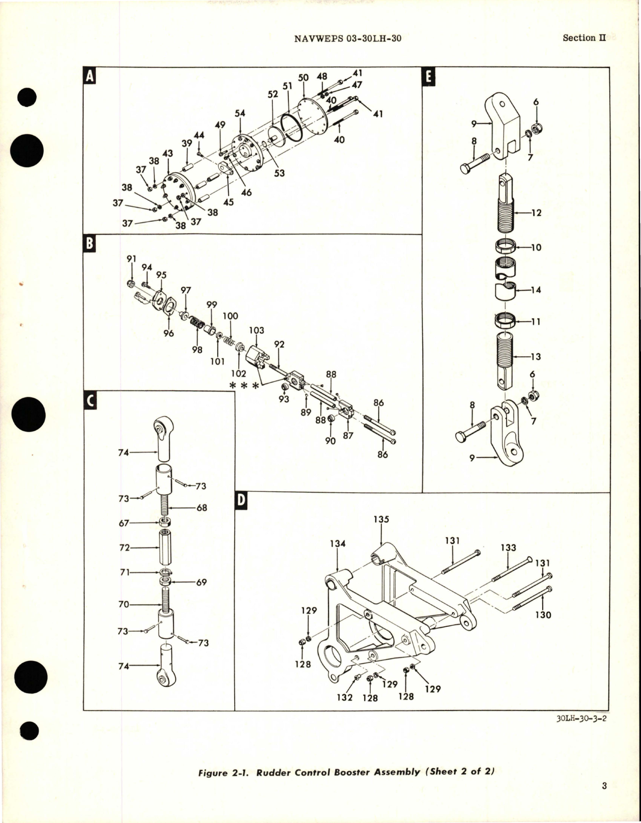 Sample page 7 from AirCorps Library document: Overhaul Instructions for Rudder Control Booster Assembly - Part 372021-5 