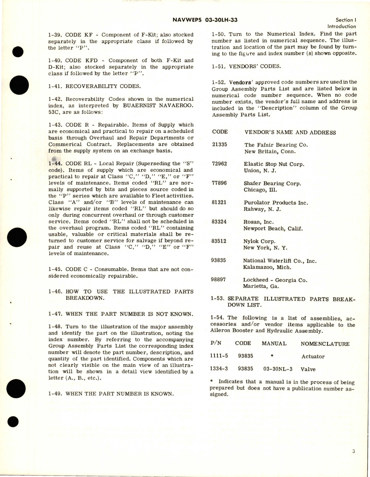 Sample page 7 from AirCorps Library document: Illustrated Parts Breakdown for Aileron Booster Assembly - Parts 374455-1 and 374455-2