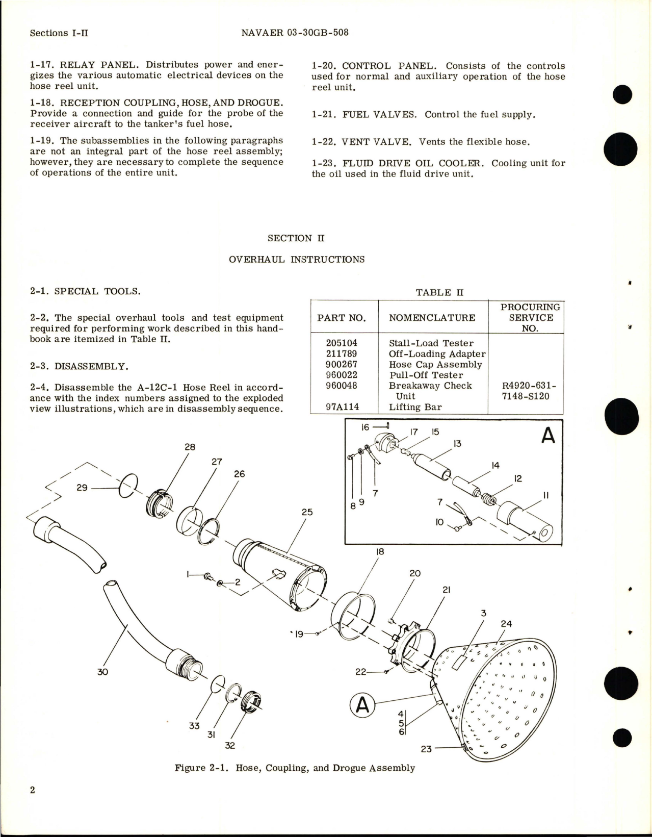 Sample page 6 from AirCorps Library document: Overhaul Instructions for Automatic Hose Reel Assemblies - Models A-12C, A-12A-2, and A-12C-1 