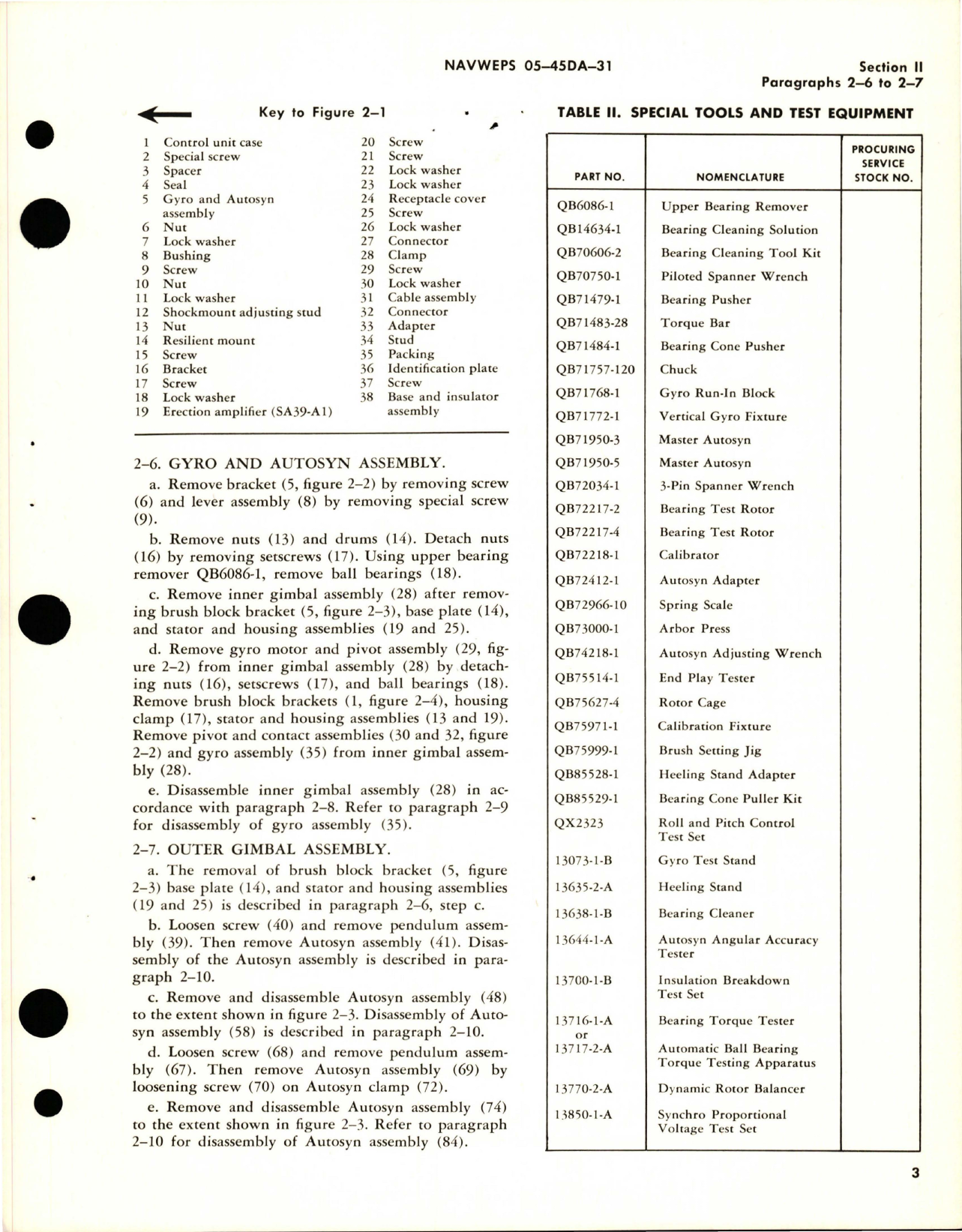 Sample page 9 from AirCorps Library document: Overhaul Instructions for Automatic Pilot Roll and Pitch Control - Part 15836-1-A 