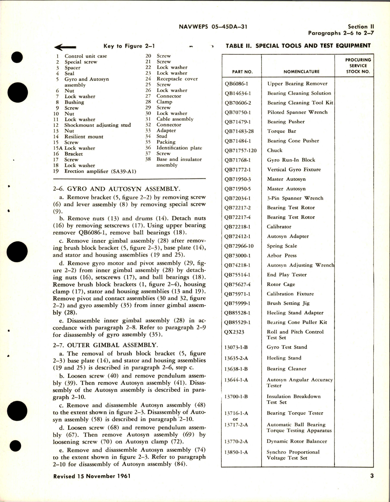 Sample page 5 from AirCorps Library document: Overhaul Instructions for Automatic Pilot Roll and Pitch Control - Part 15836-1-A
