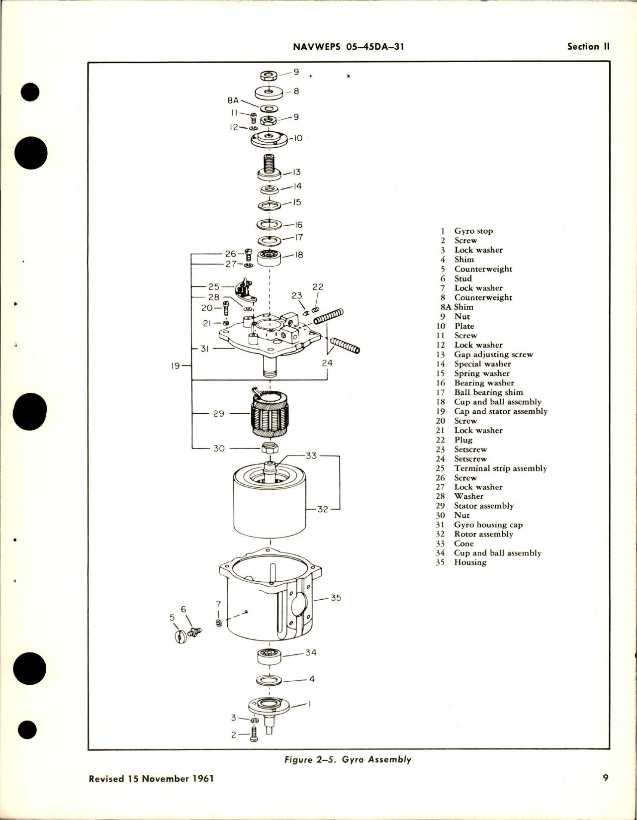 Sample page 7 from AirCorps Library document: Overhaul Instructions for Automatic Pilot Roll and Pitch Control - Part 15836-1-A